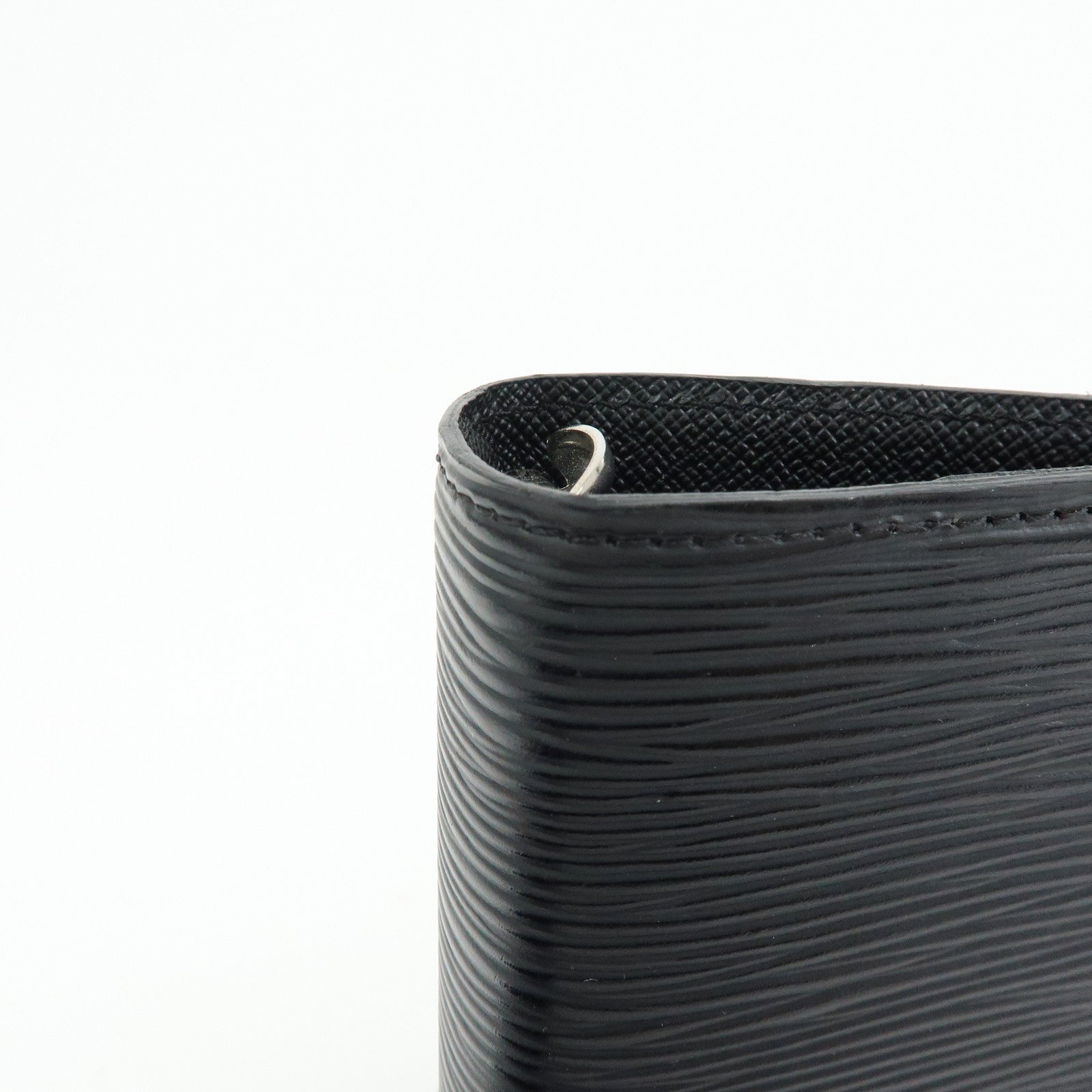Louis Vuitton Epi Agenda MM Planner Cover Noir Black R20202