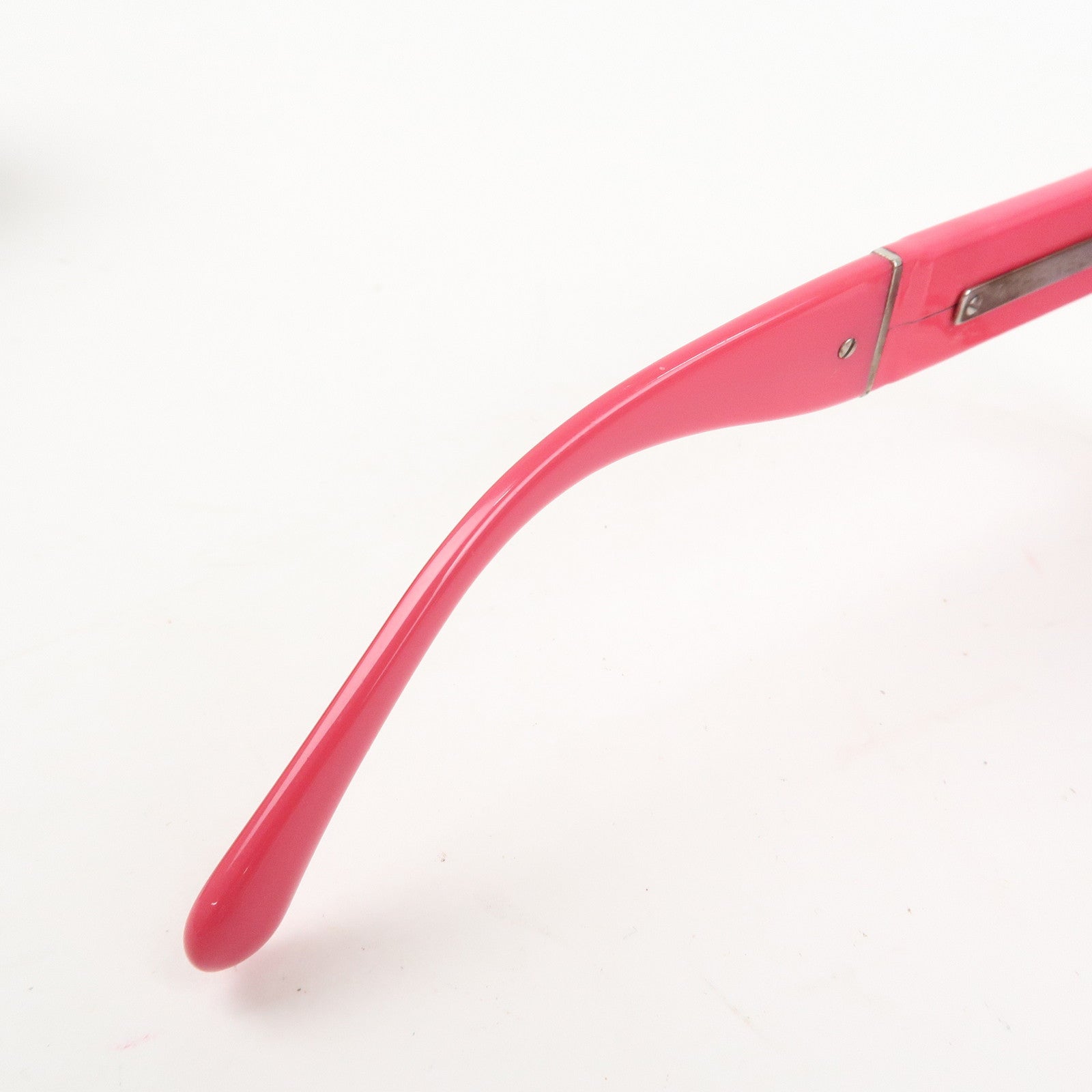 CHANEL Plastic Side COCO Mark Sunglasses Pink 1349/3P Used