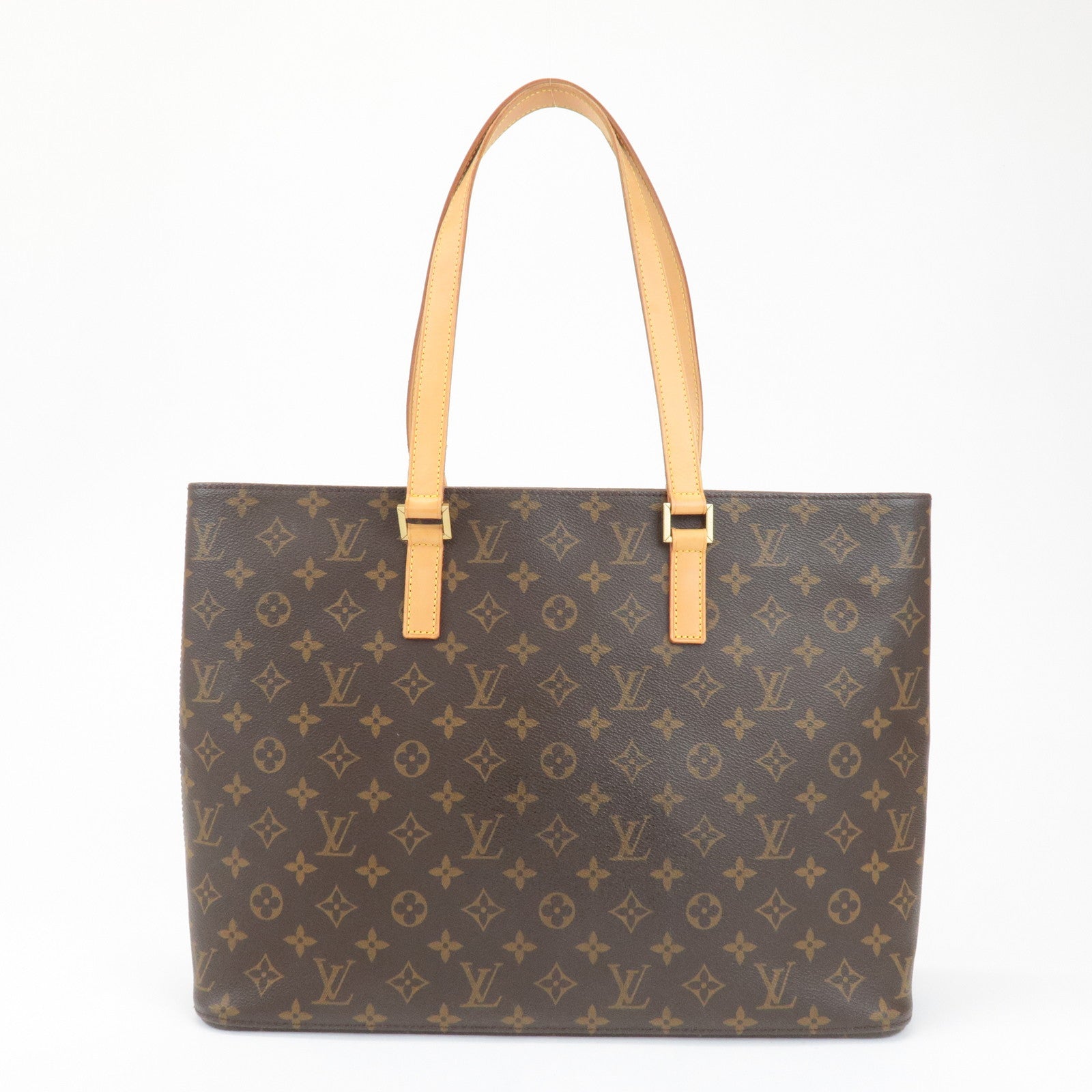 Louis Vuitton Monogram Luco Tote Bag Hand Bag Brown M51155