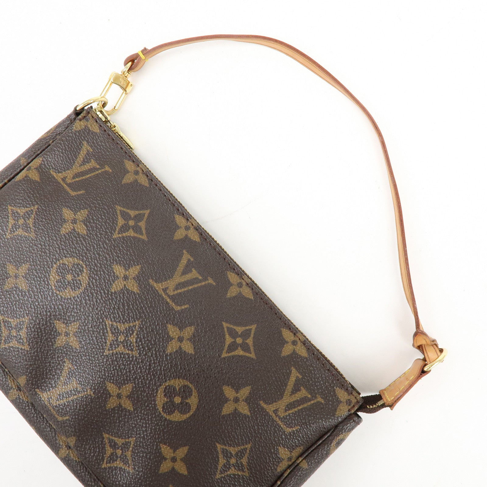 Louis Vuitton Monogram Pochette Accessoires Pouch Hand Bag M51980