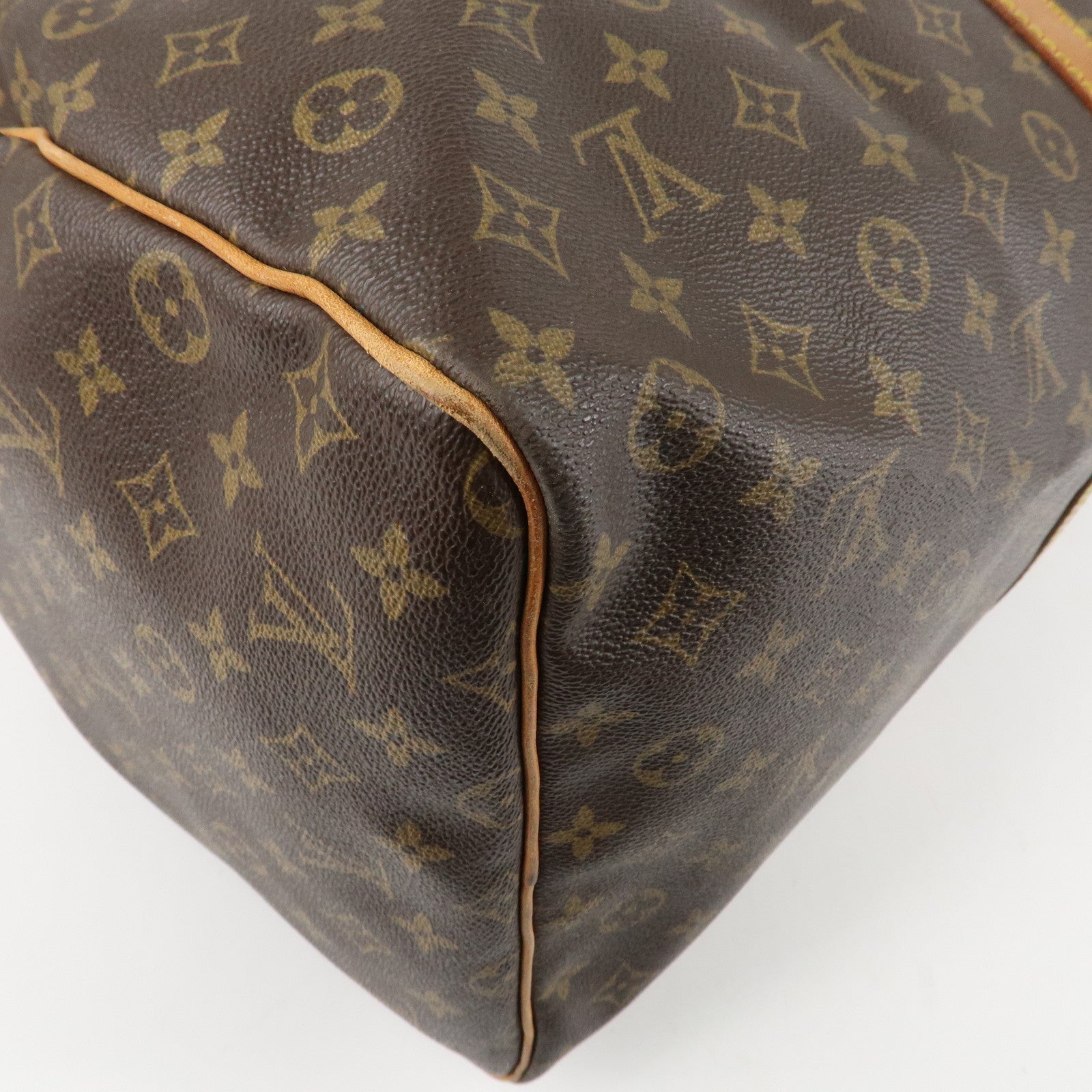 Louis Vuitton Monogram Keep All 60 Boston Bag Brown M41422 Used