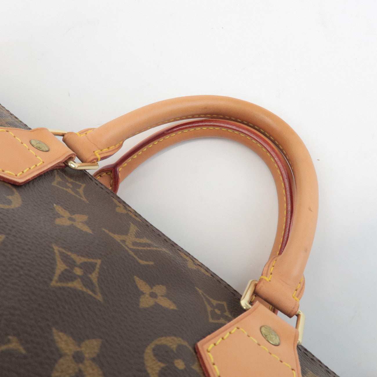 Louis Vuitton Monogram Speedy 40 Hand Bag Boston Bag Brown M41522