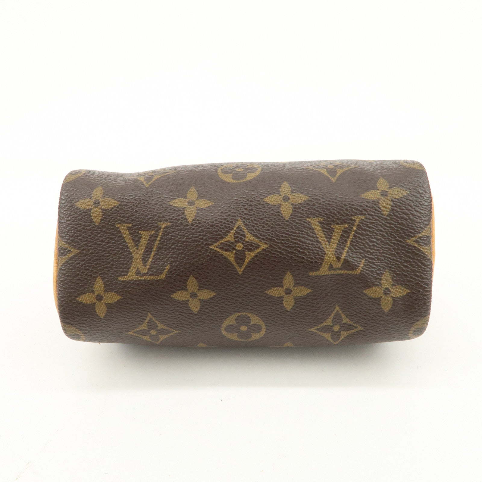 Louis Vuitton Monogram Mini Speedy & Shoulder Strap Brown M41534