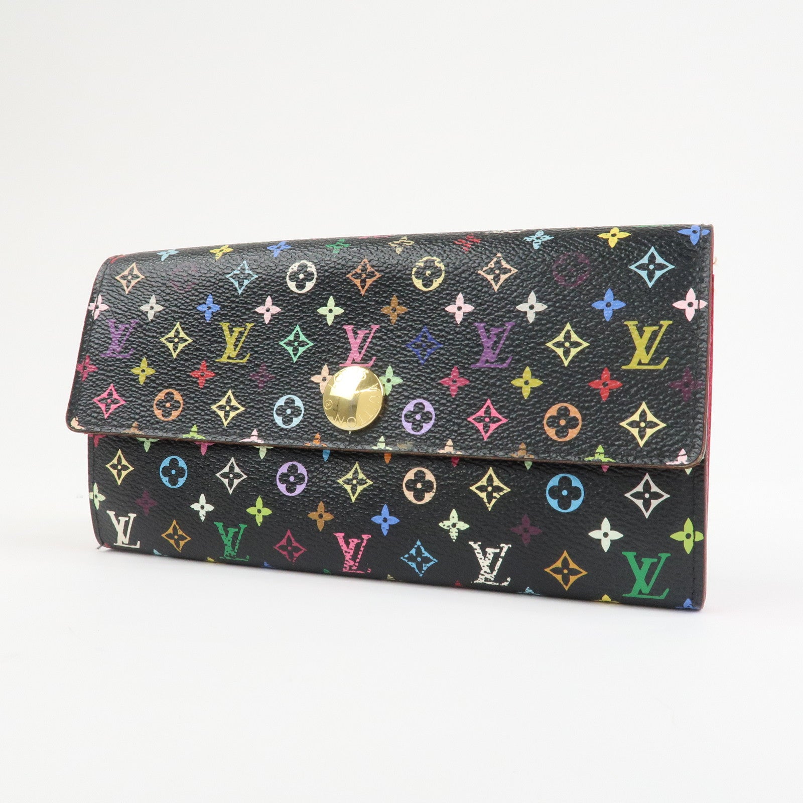 Louis Vuitton Monogram Multicolor Portefeuille Sarah Wallet M93747