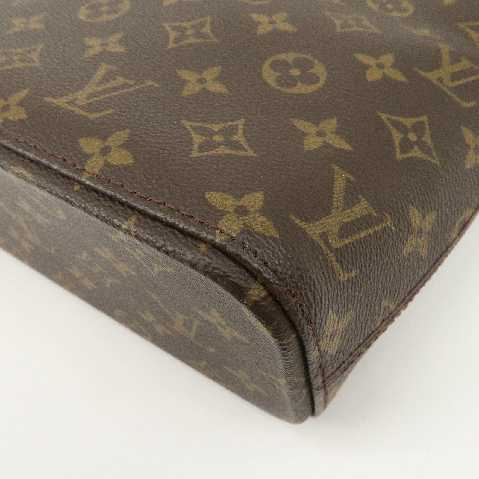 Louis Vuitton Monogram Luco Tote Bag Shoulder Bag Brown M51155