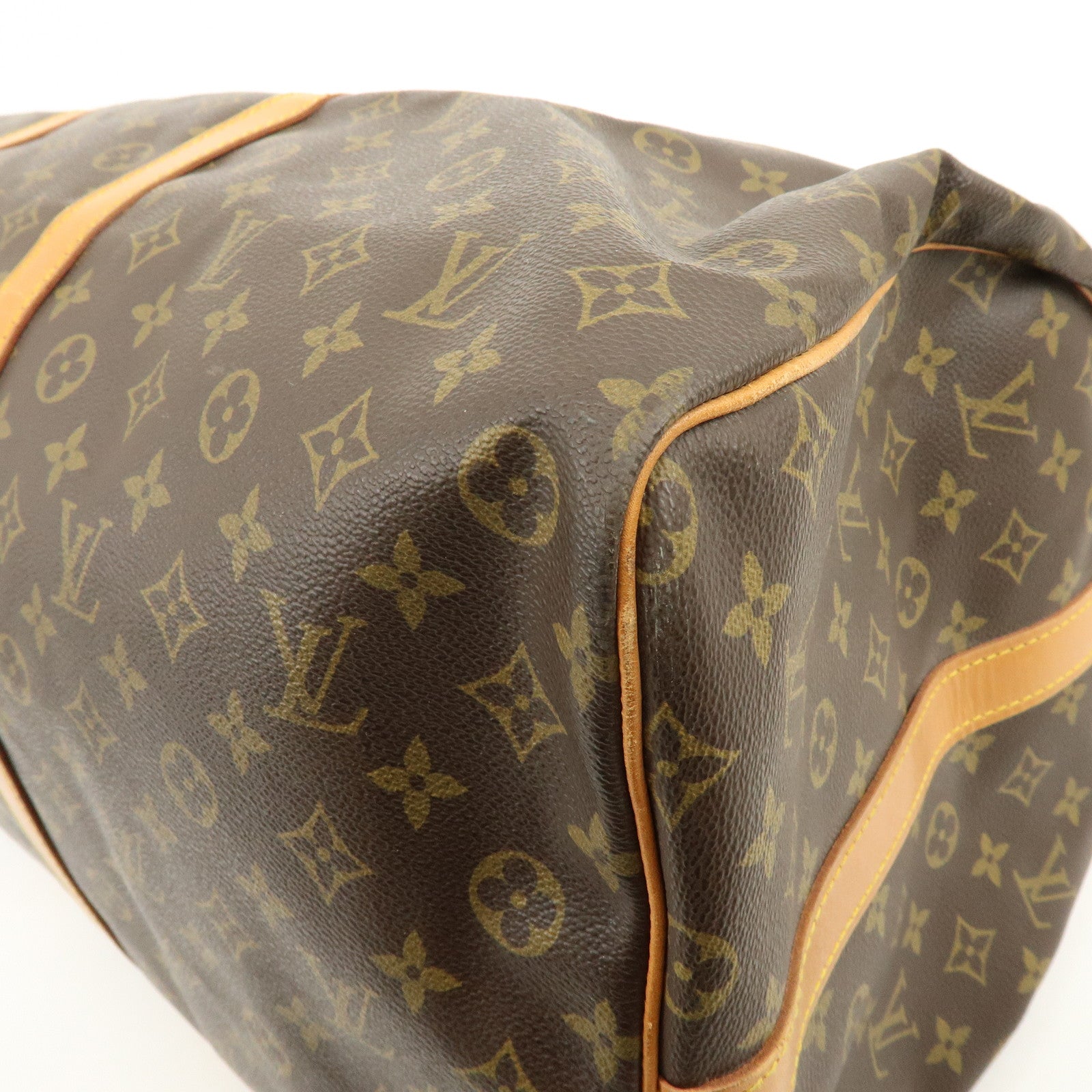 Louis Vuitton Monogram Keep All Bandouliere 60 Boston Bag M41412