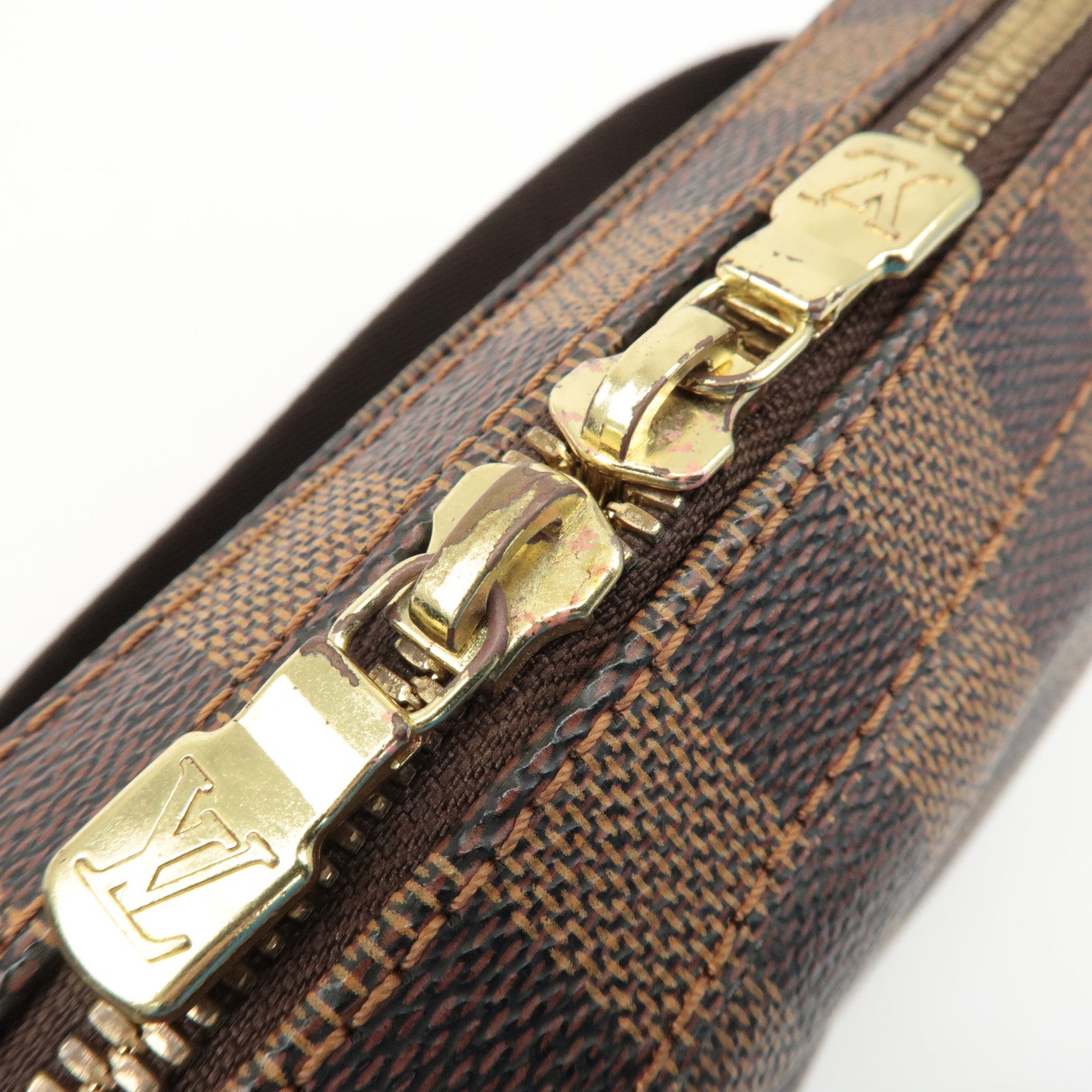 Louis Vuitton Damier Ebene Geronimos Crossbody Bag Waist Bag N51994 Used