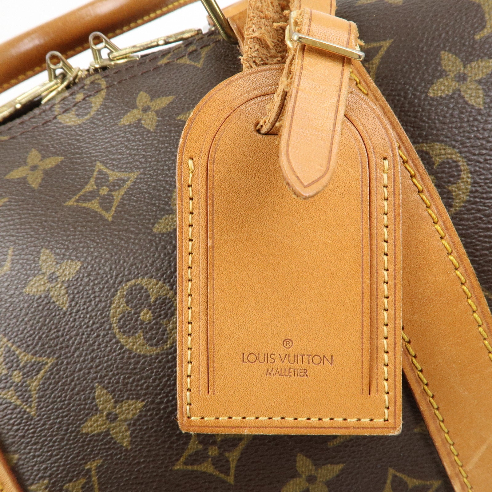 Louis Vuitton Monogram Keep All 50 Bandouliere Boston Bag M41416