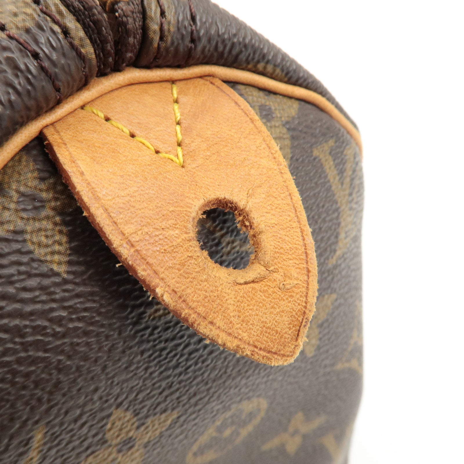 Louis Vuitton Monogram Speedy 30 Hand Bag Boston Bag M41526 Used