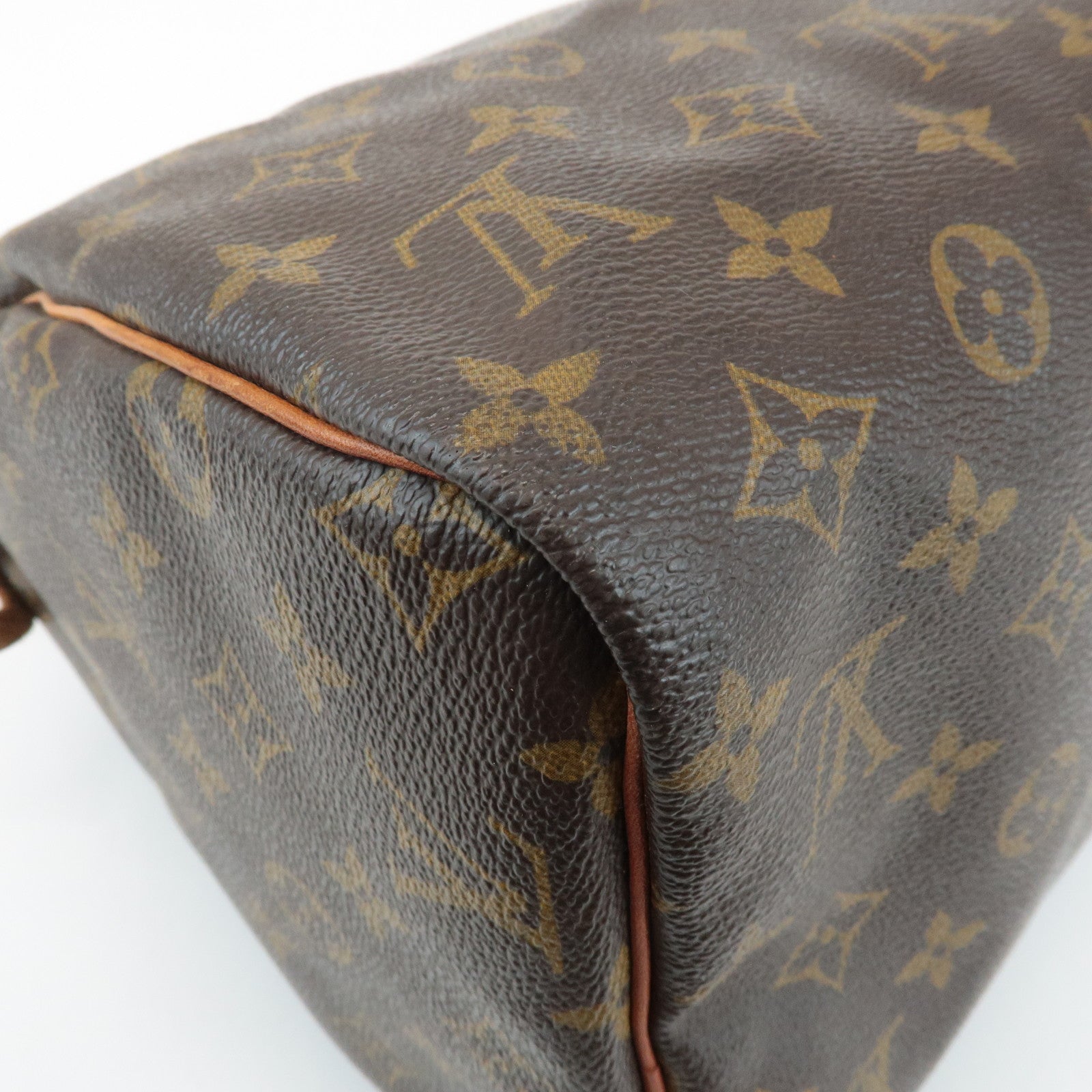 Louis Vuitton Monogram Speedy 30 Boston Bag Hand Bag Brown M41526