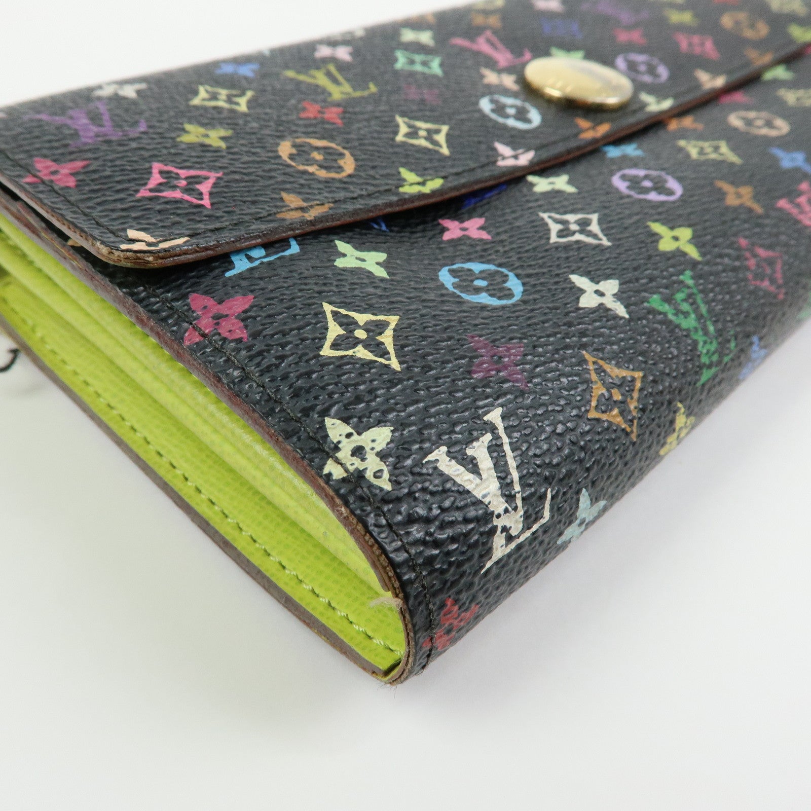 Louis Vuitton Monogram Multicolor Portefeuille Sarah Wallet M93748