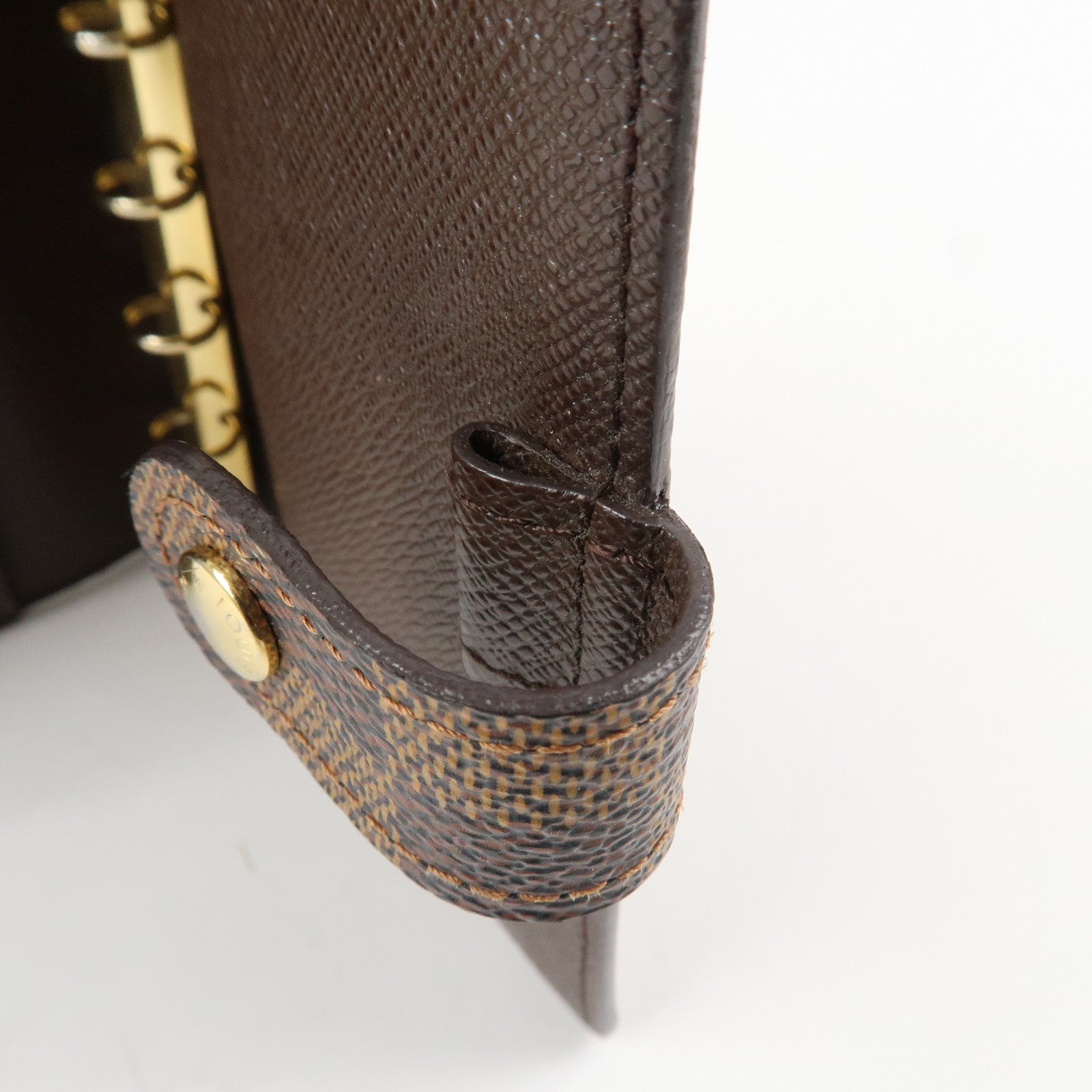 Louis Vuitton Damier Azur Agenda PM Planner Cover R20700 Used