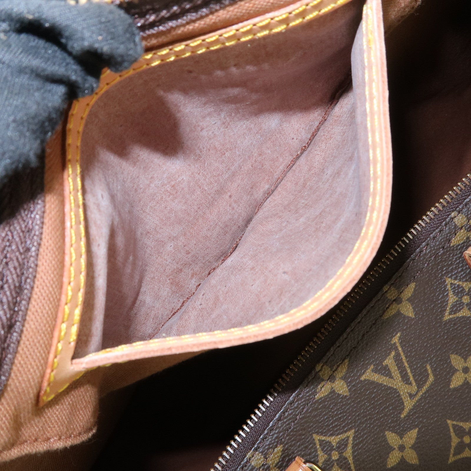 Louis Vuitton Monogram Speedy 40 Boston Bag Brown M41522