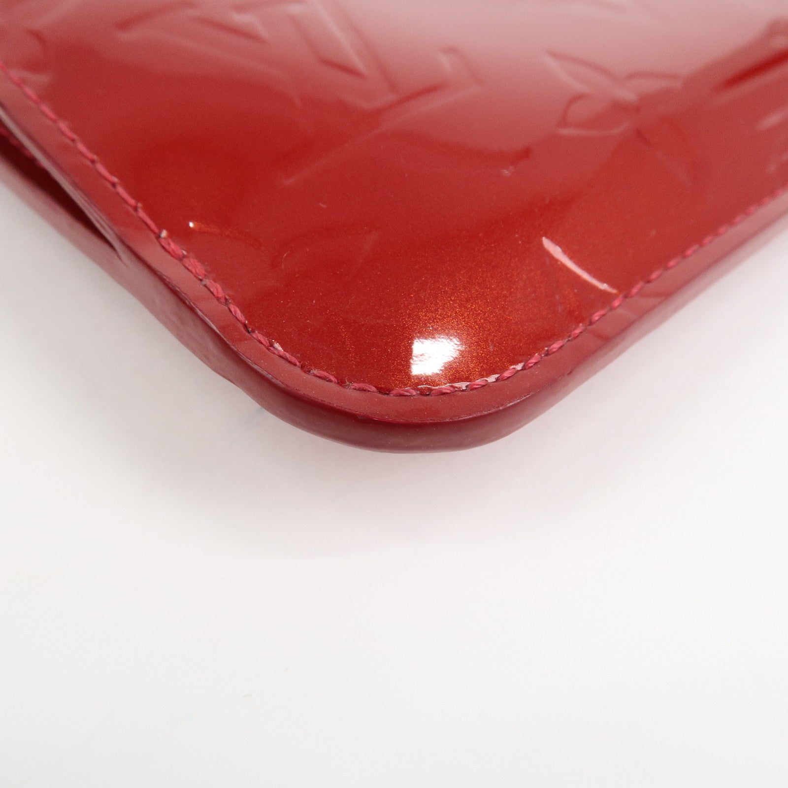 Louis Vuitton Monogram Vernis Pochette Cles NM Coin Case M93559 Used