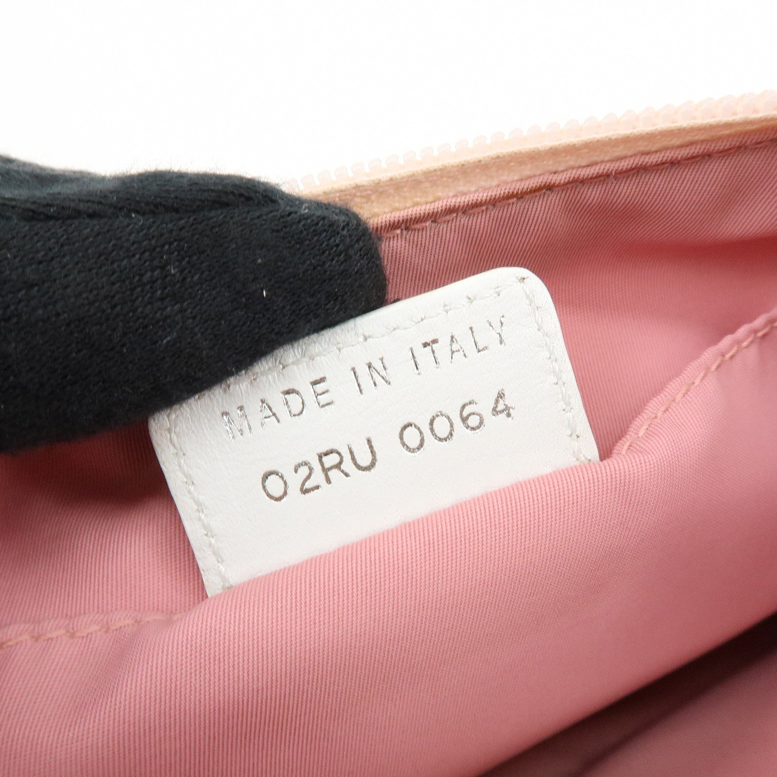 Christian Dior Trotter Canvas Leather Shoulder Bag Hand Bag Pink