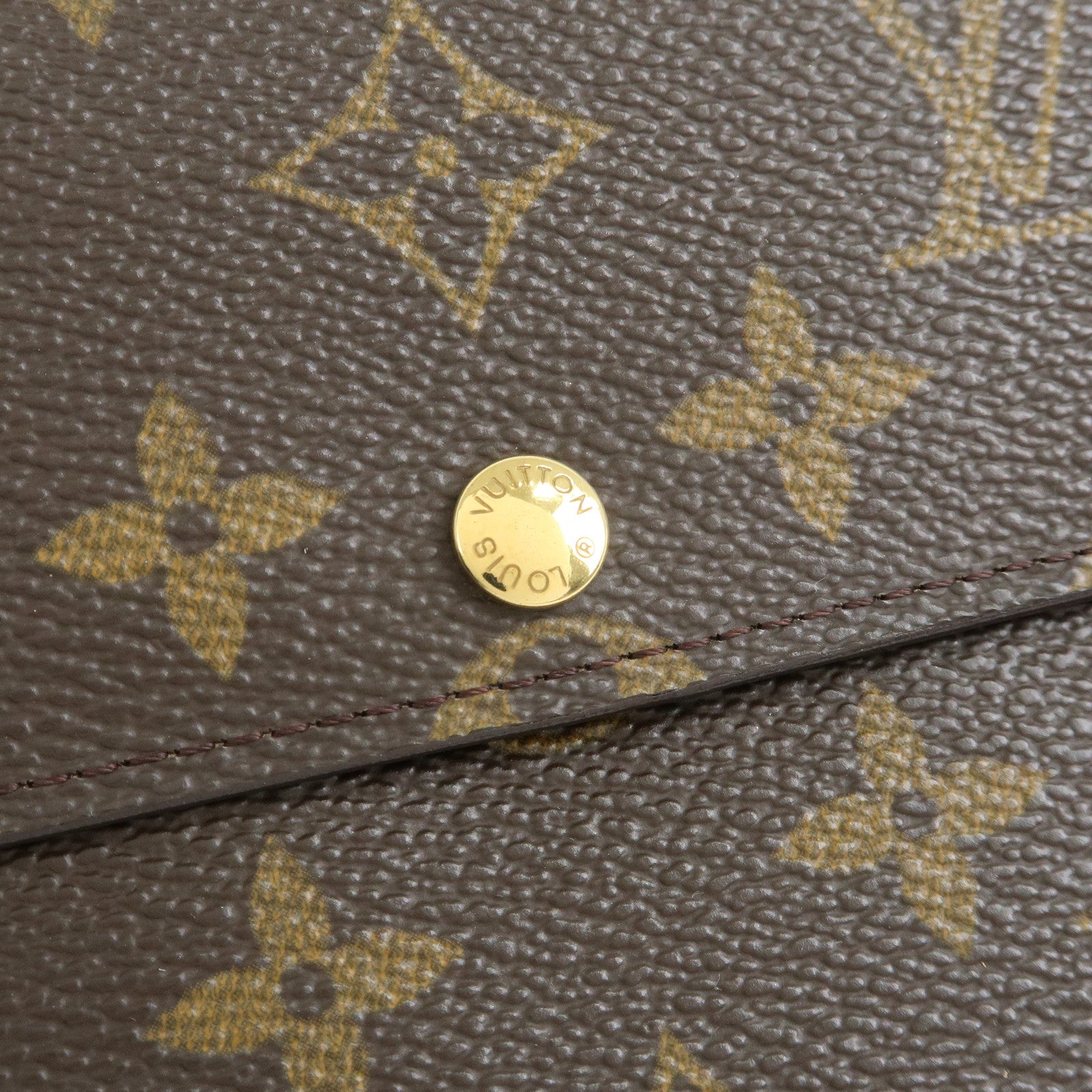 Louis Vuitton Monogram Pochette Porte Monnaie Credit Wallet M61725