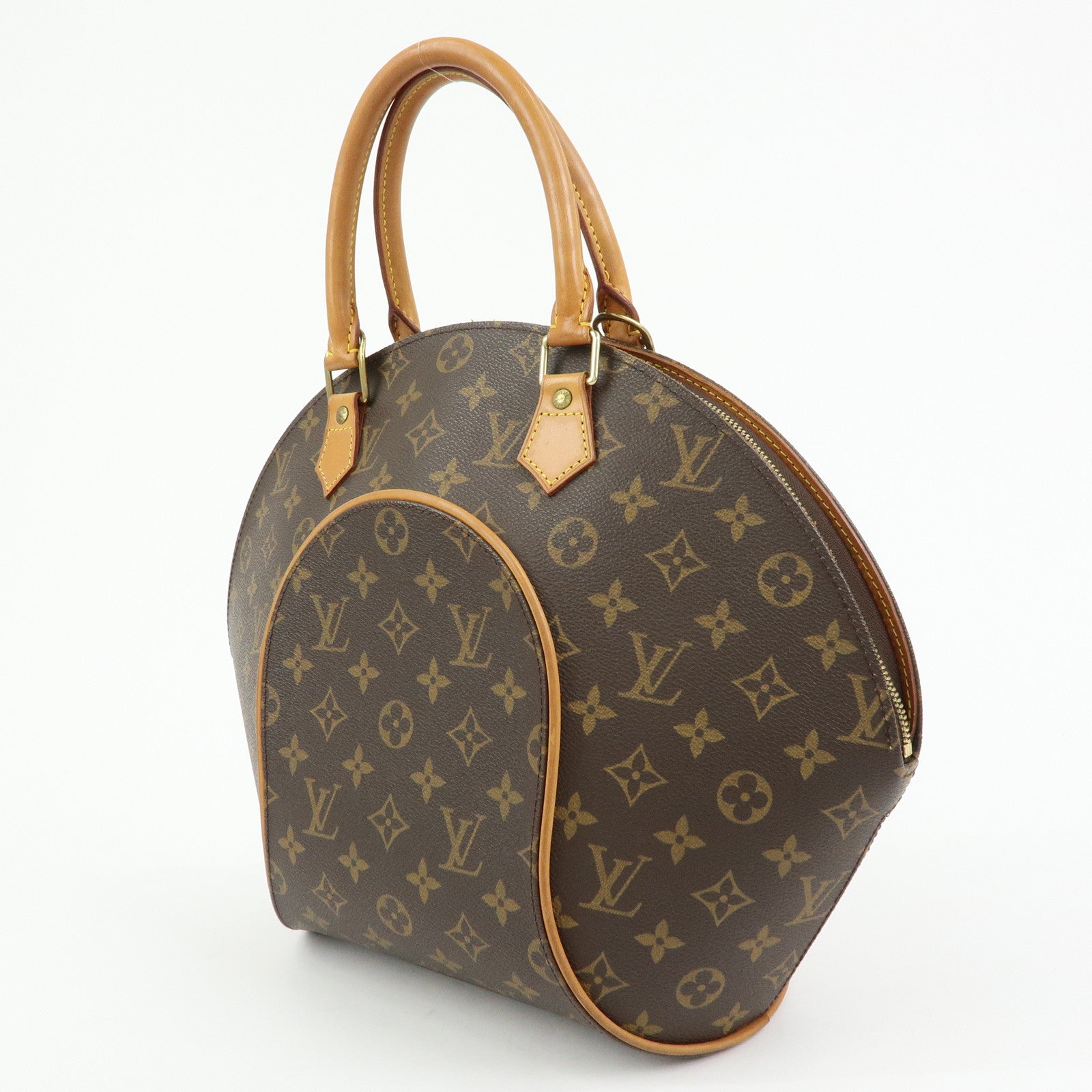 Louis Vuitton Monogram Ellipse MM Hand Bag Brown M51126