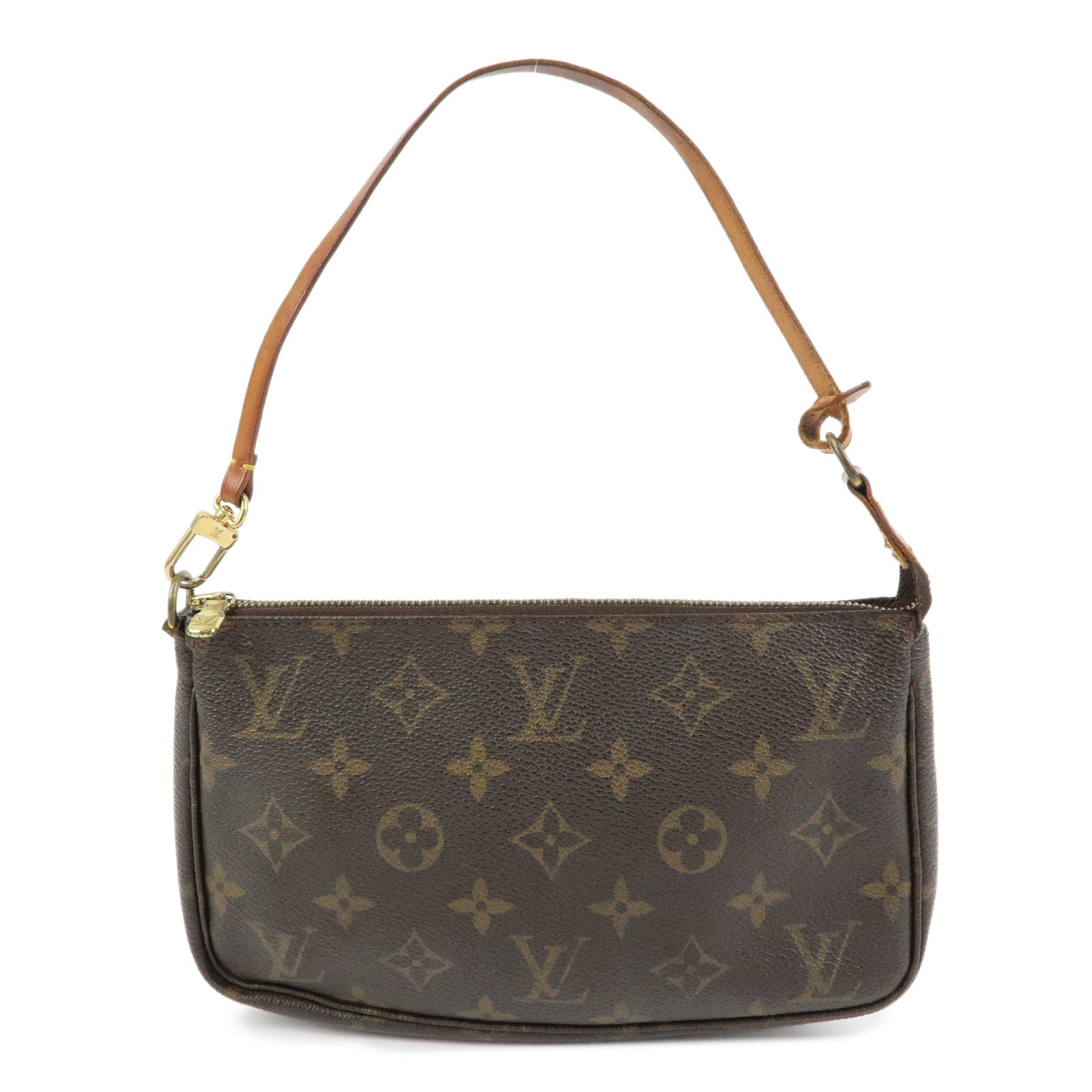 Louis Vuitton Monogram Pochette Accessoires Pouch Hand Bag M51980