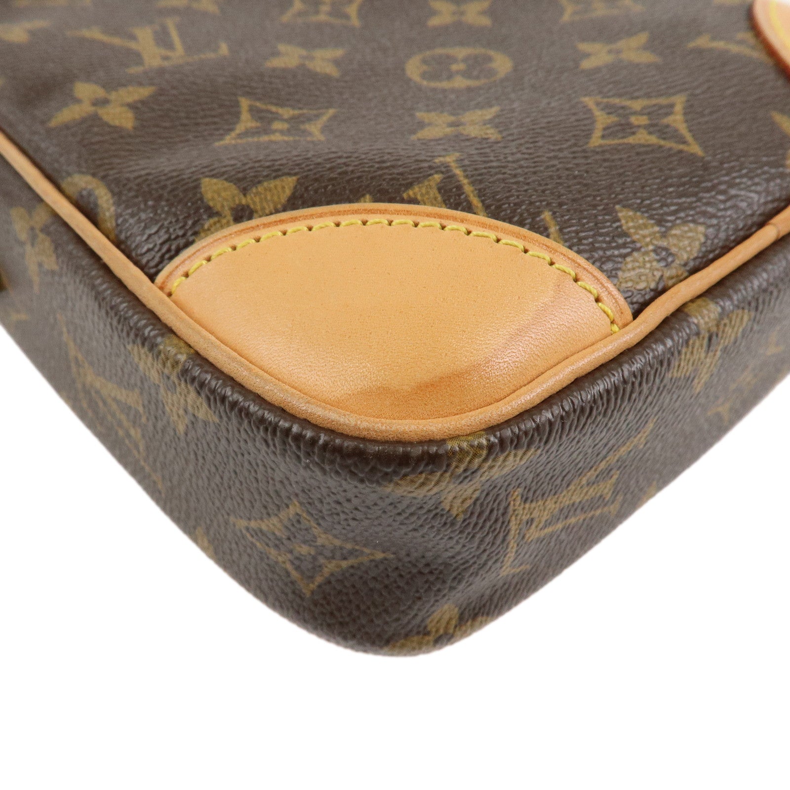 Louis Vuitton Monogram Danube Shoulder Bag Brown M45266 Used