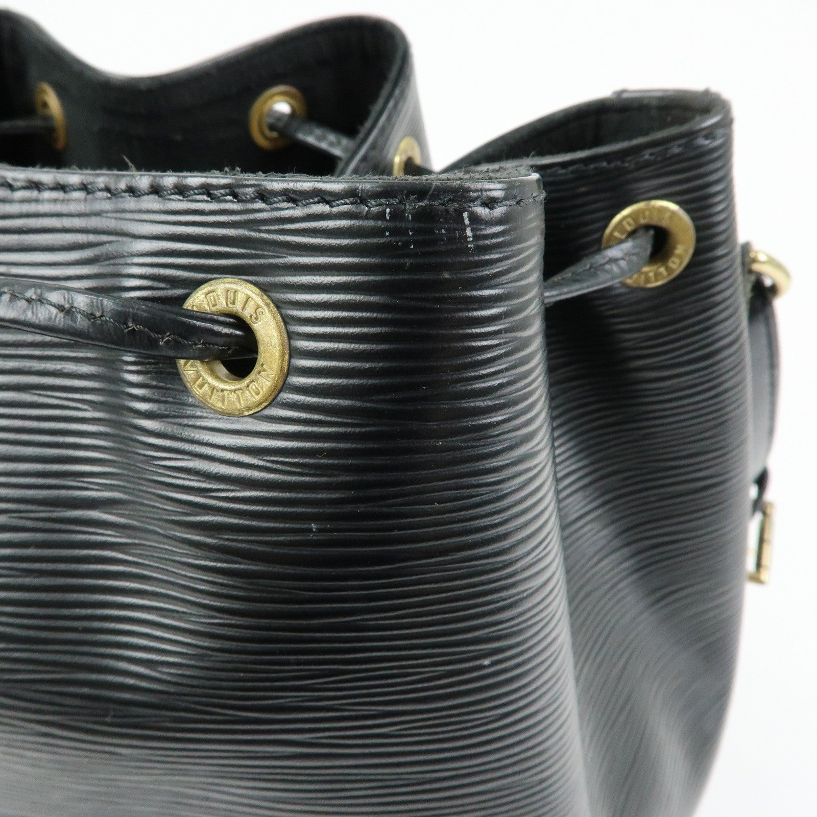 Louis Vuitton Epi Petit Noe Shoulder Bag Noir Black M59012