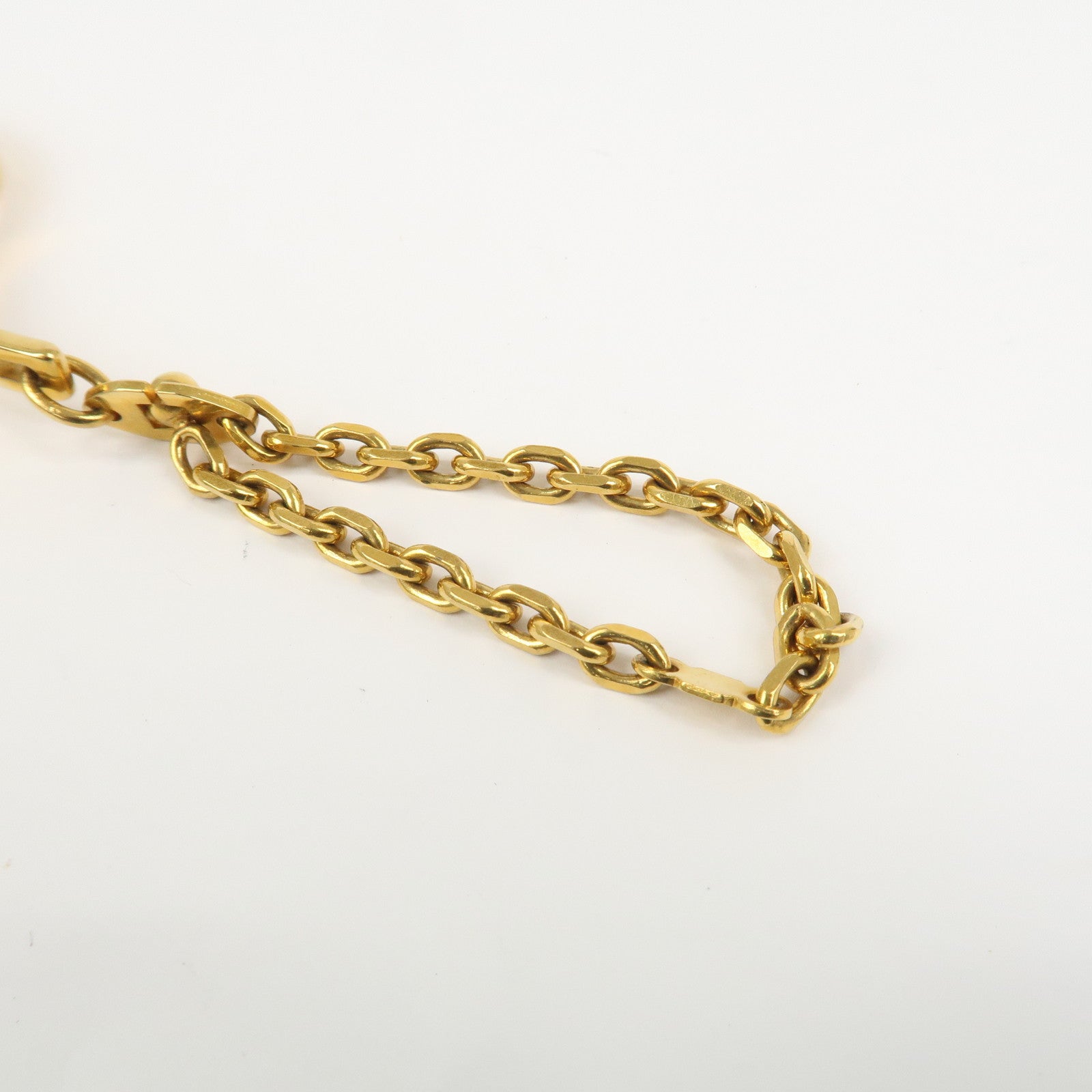 HERMES Filou Metal Glove Clip Glove Holder Gold