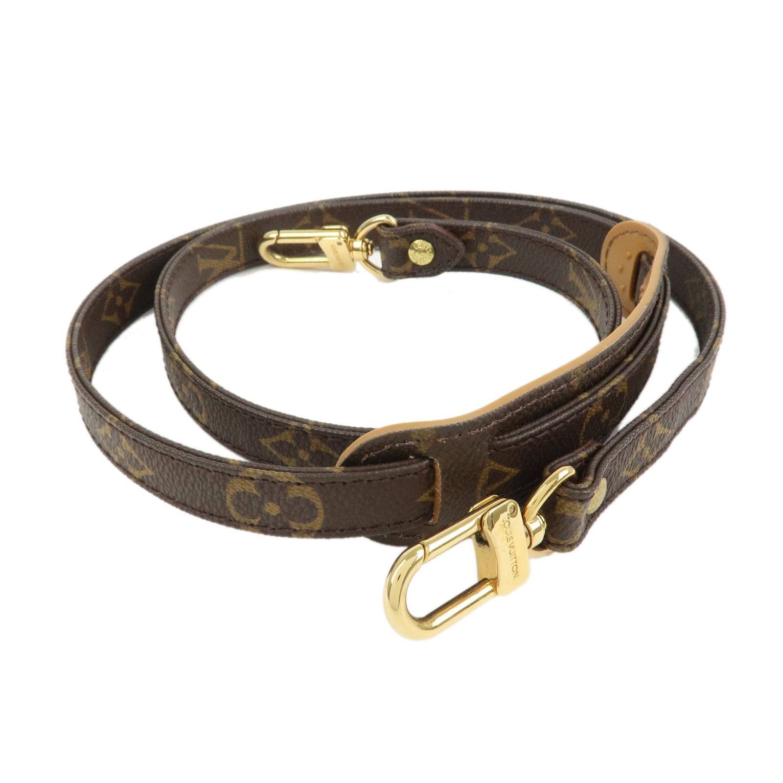 Louis Vuitton Monogram Canvas Shoulder Strap 120cm 1.6cm J75010