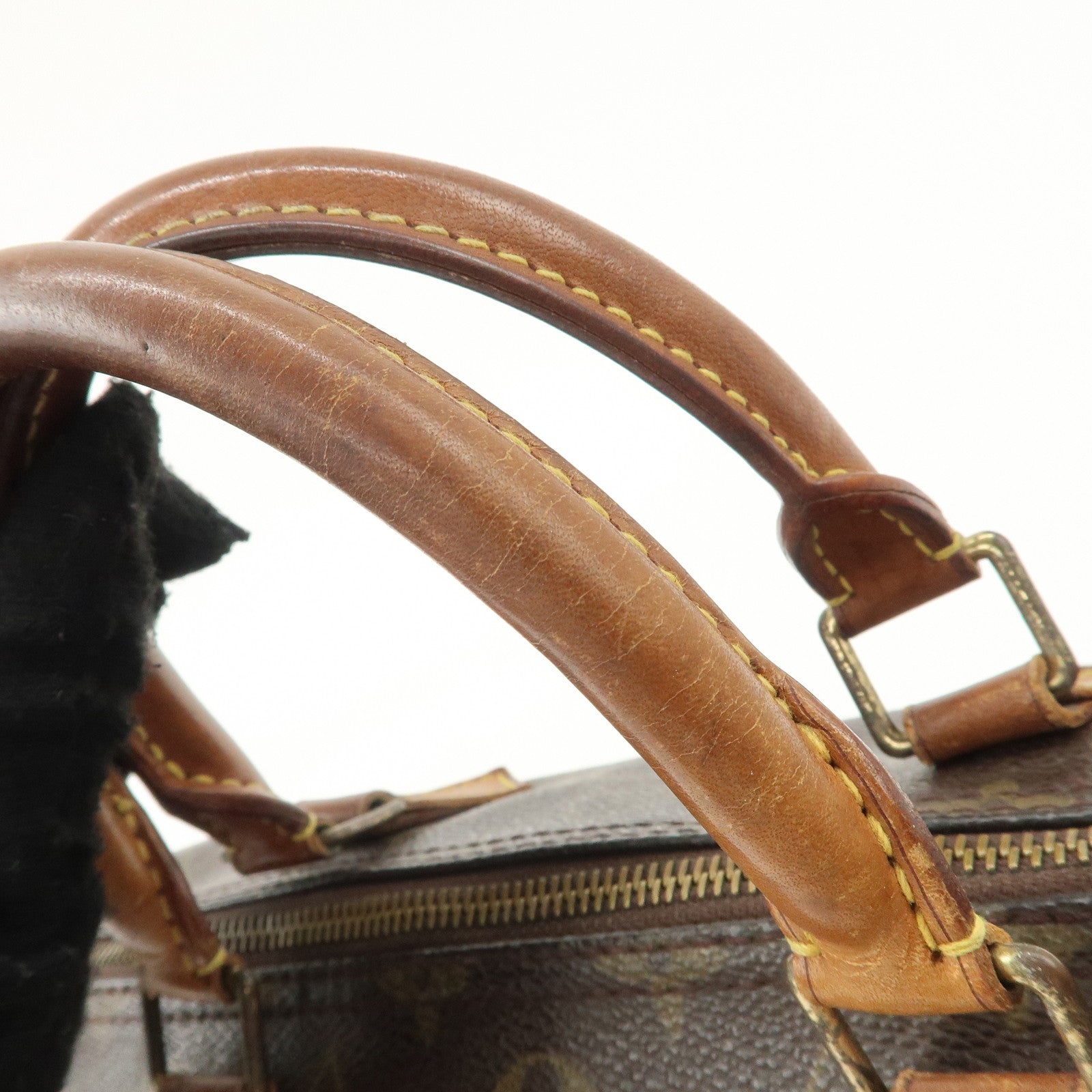 Louis Vuitton Monogram Speedy 30 Hand Bag Boston Bag M41526 Used