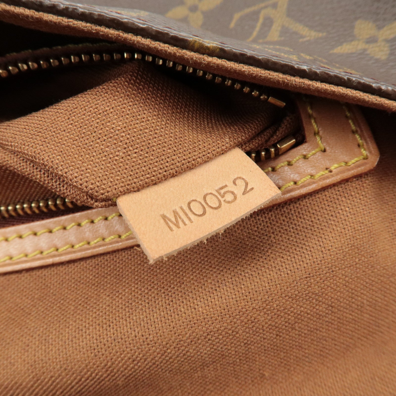 Louis Vuitton Monogram Mini Looping Shoulder Bag Brown M51147 Used