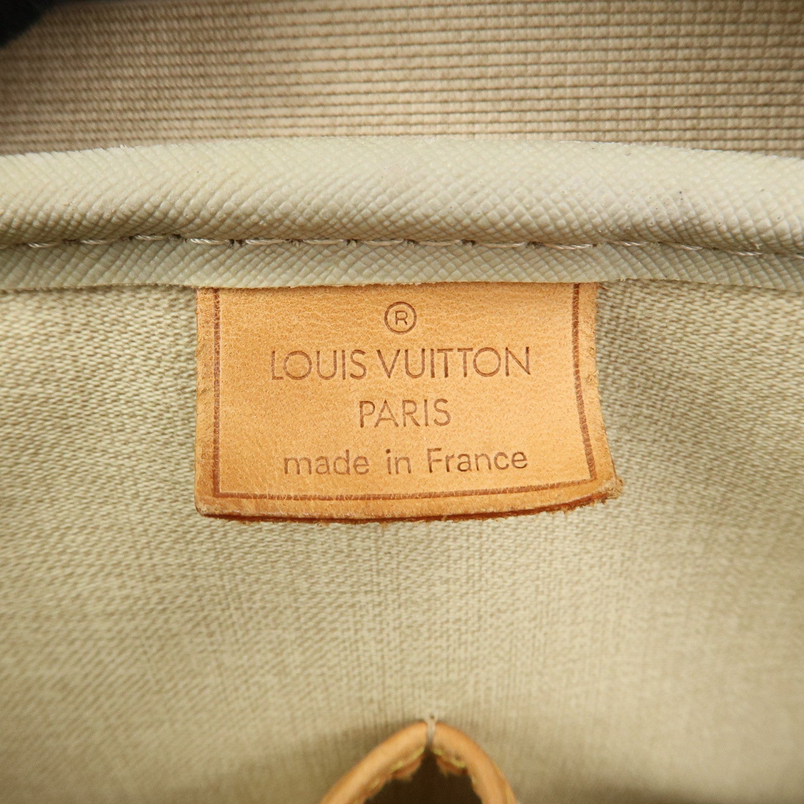 Louis Vuitton Monogram Canvas Deauville Hand Bag Brown M47270