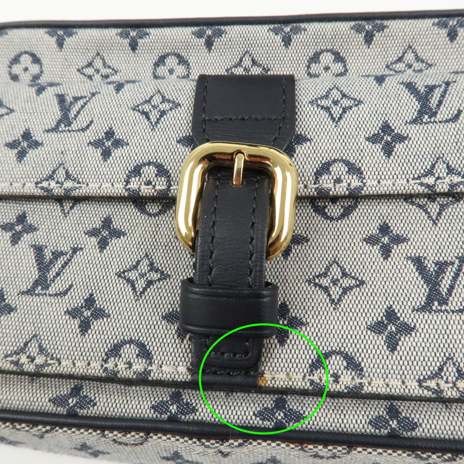 Louis Vuitton Monogram Mini Juliet MM Crossbody Bag Blue M92217
