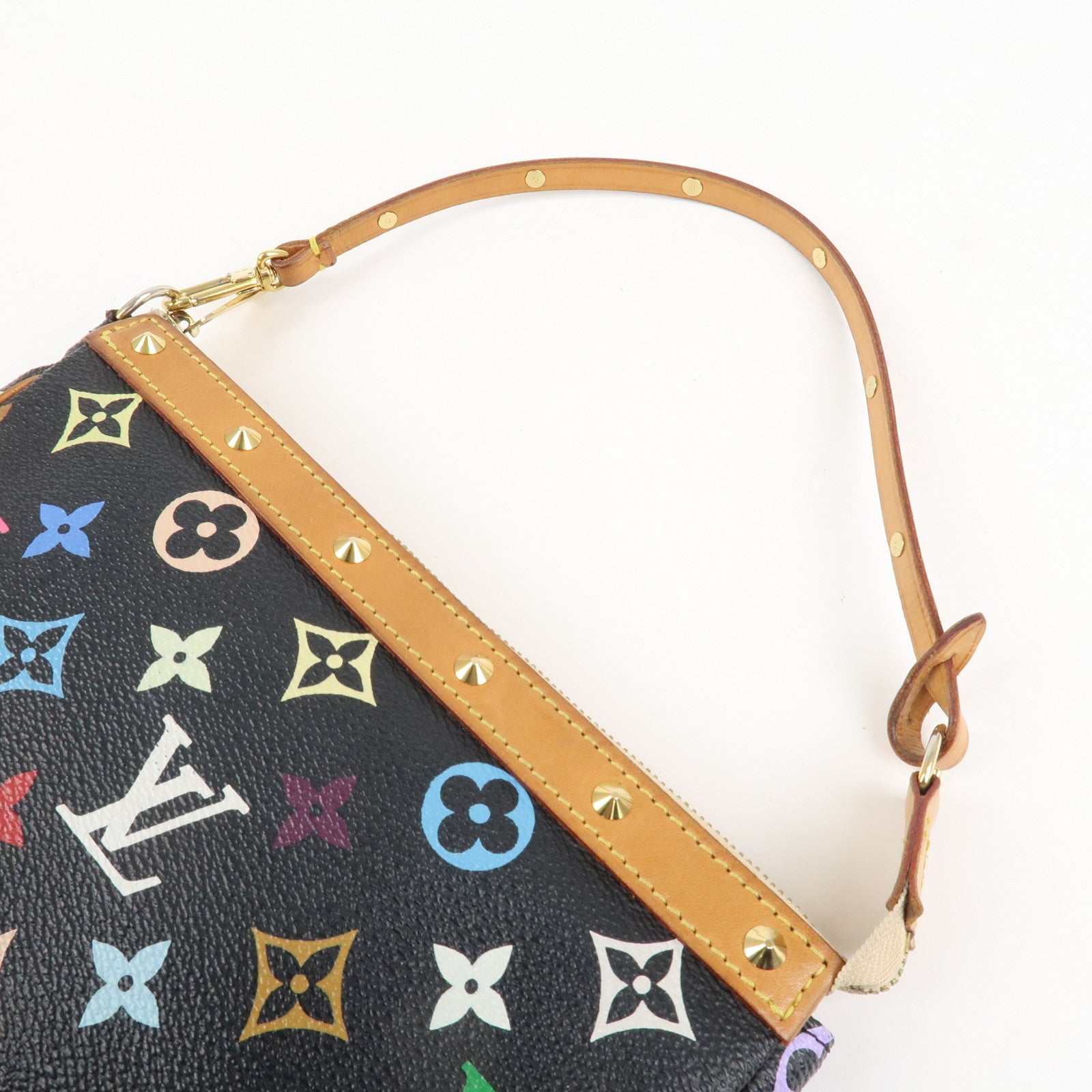 Louis Vuitton Monogram Multicolor Pochette Accessoires Noir M92648 Used