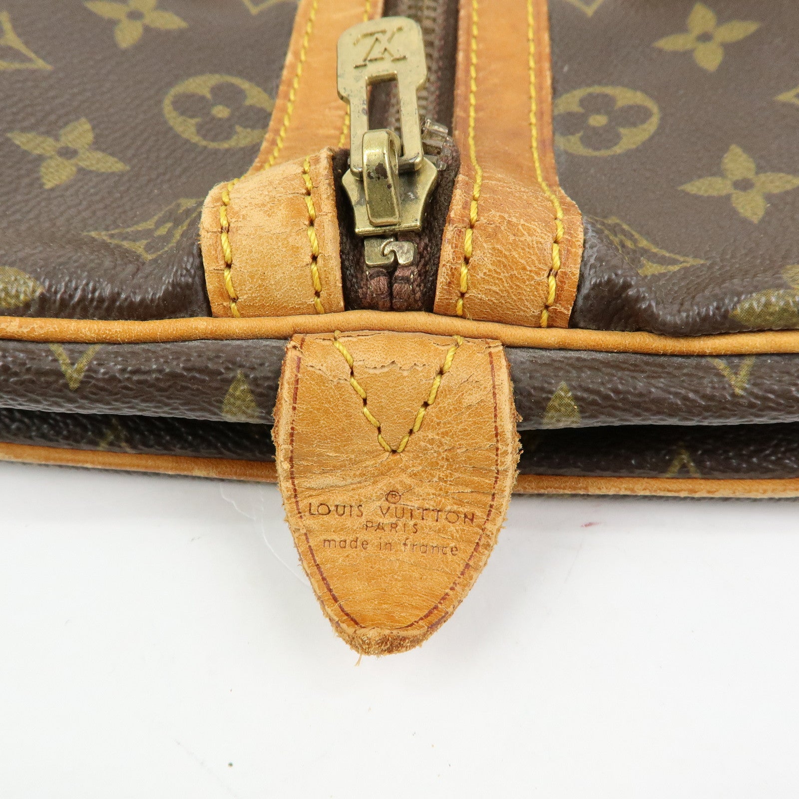 Louis Vuitton Monogram Sac Souple 35 Boston Bag Brown M41626