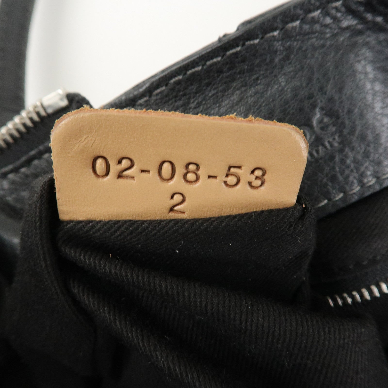 Chloe Paddington Leather Hand Bag Shoulder Bag Black Gold Hardware