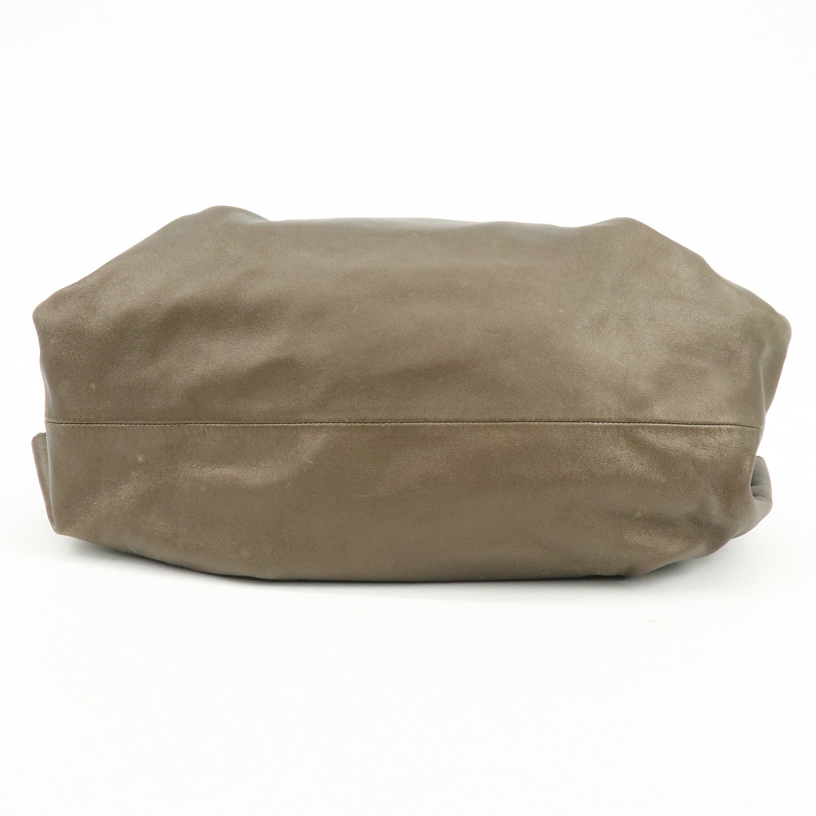 LOEWE Anagram Nappa Aire Nappa Leather Hand Bag Brown