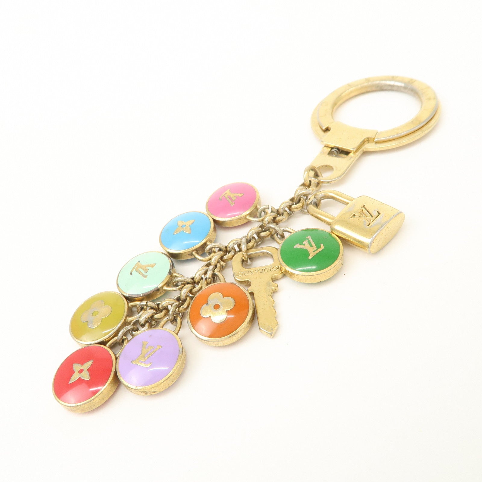 Louis Vuitton Porte Cles Pastille Bag Charm Multicolor M65381