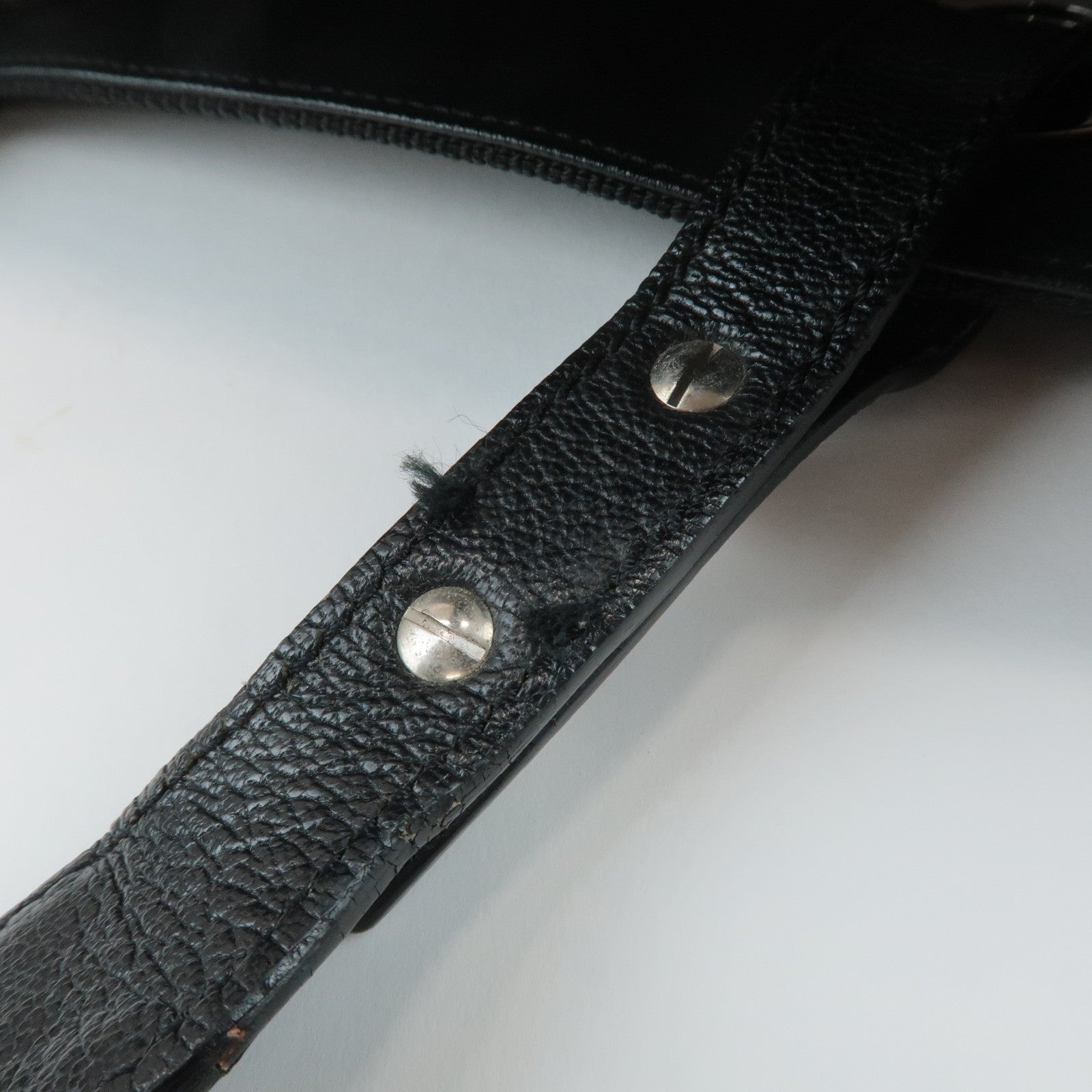 CHANEL COCO Paris Biarritz GM Coated Canvas Leather Tote Bag Black