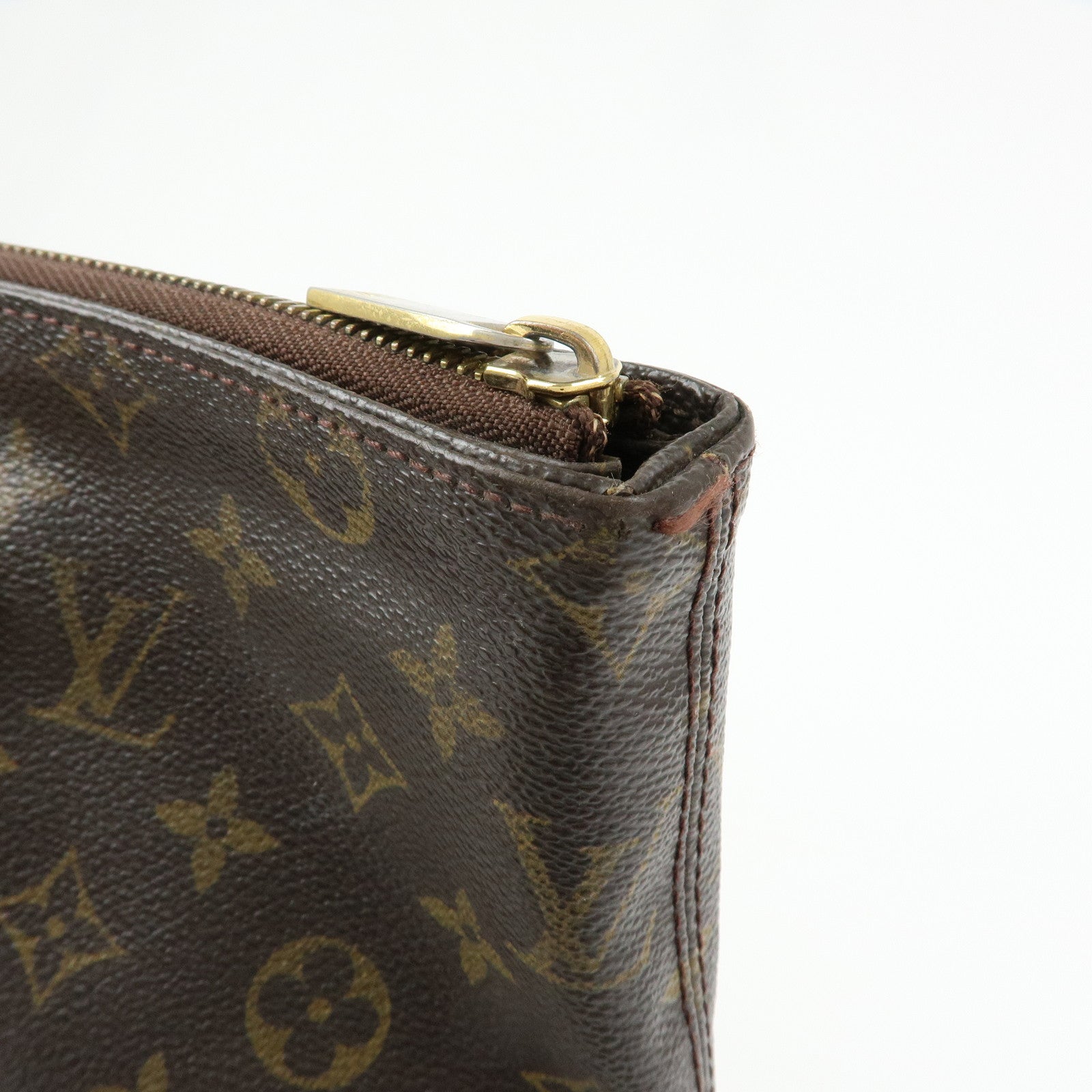 Louis Vuitton Monogram Cabas Mezzo Tote Bag Shoulder Bag M51151