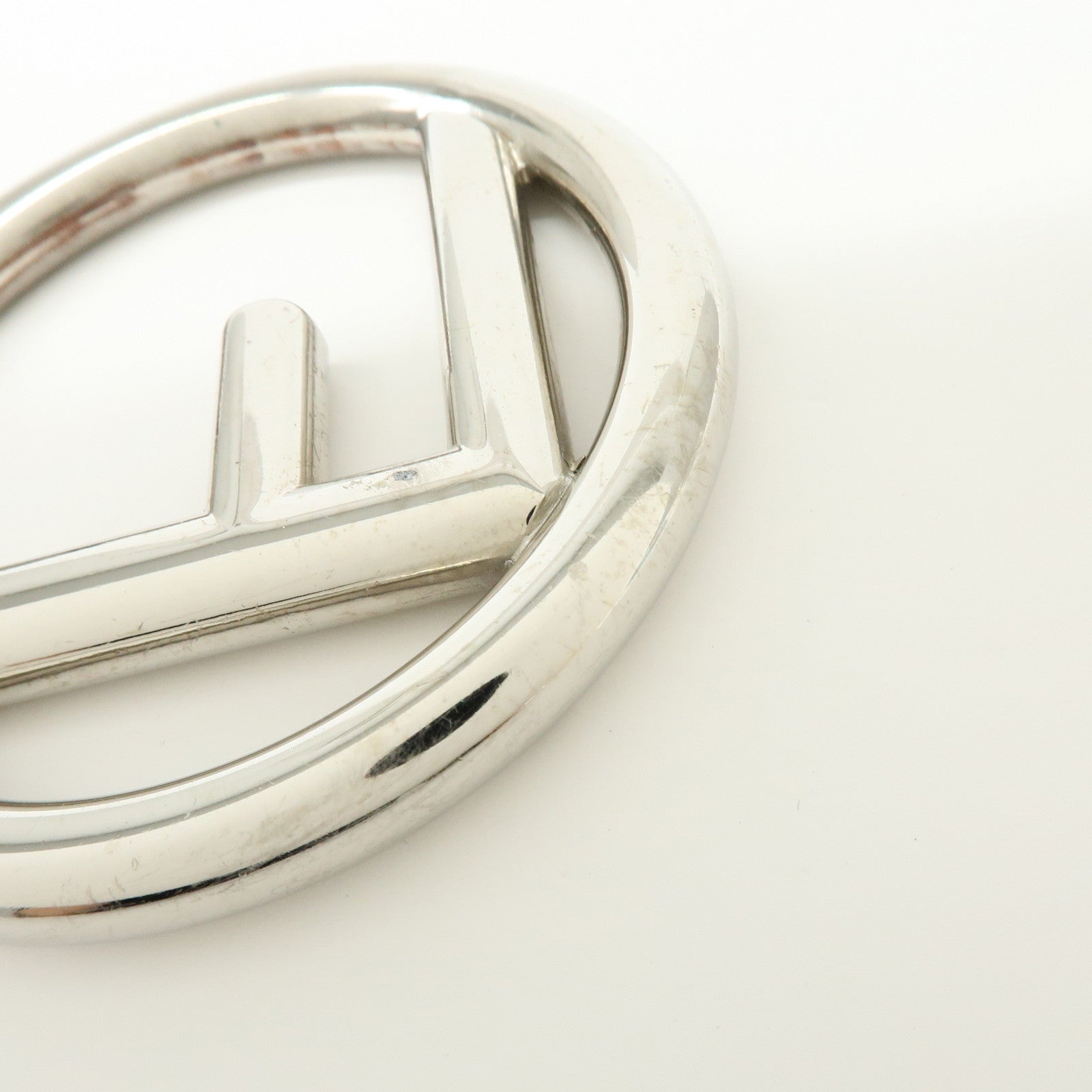 FENDI Zuccca F is FENDI Leather Velvet Triplette Clutch Bag 8BS001