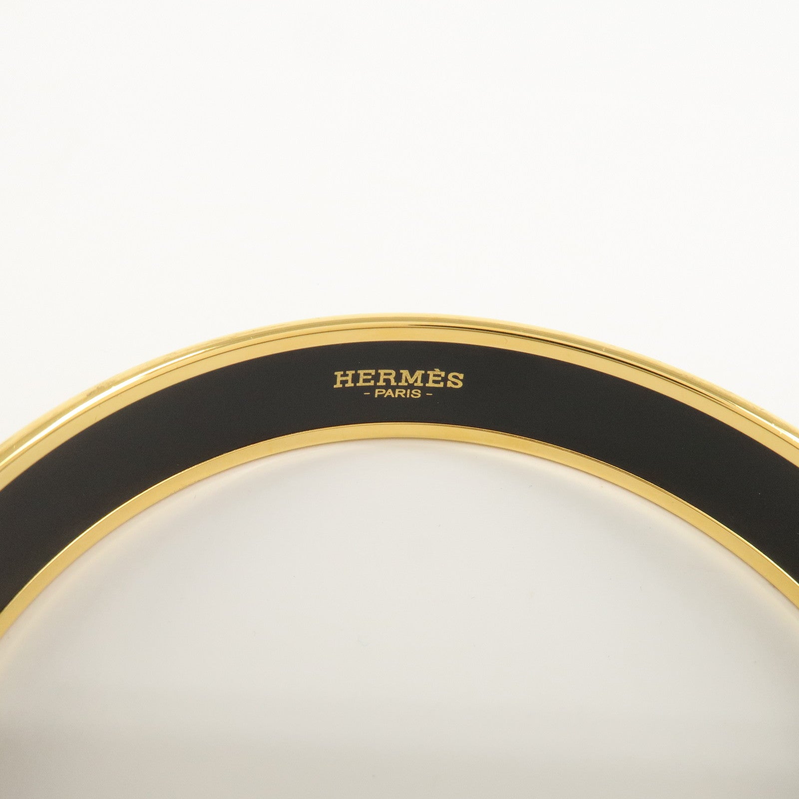 HERMES Email PM Bracelet Bangle White