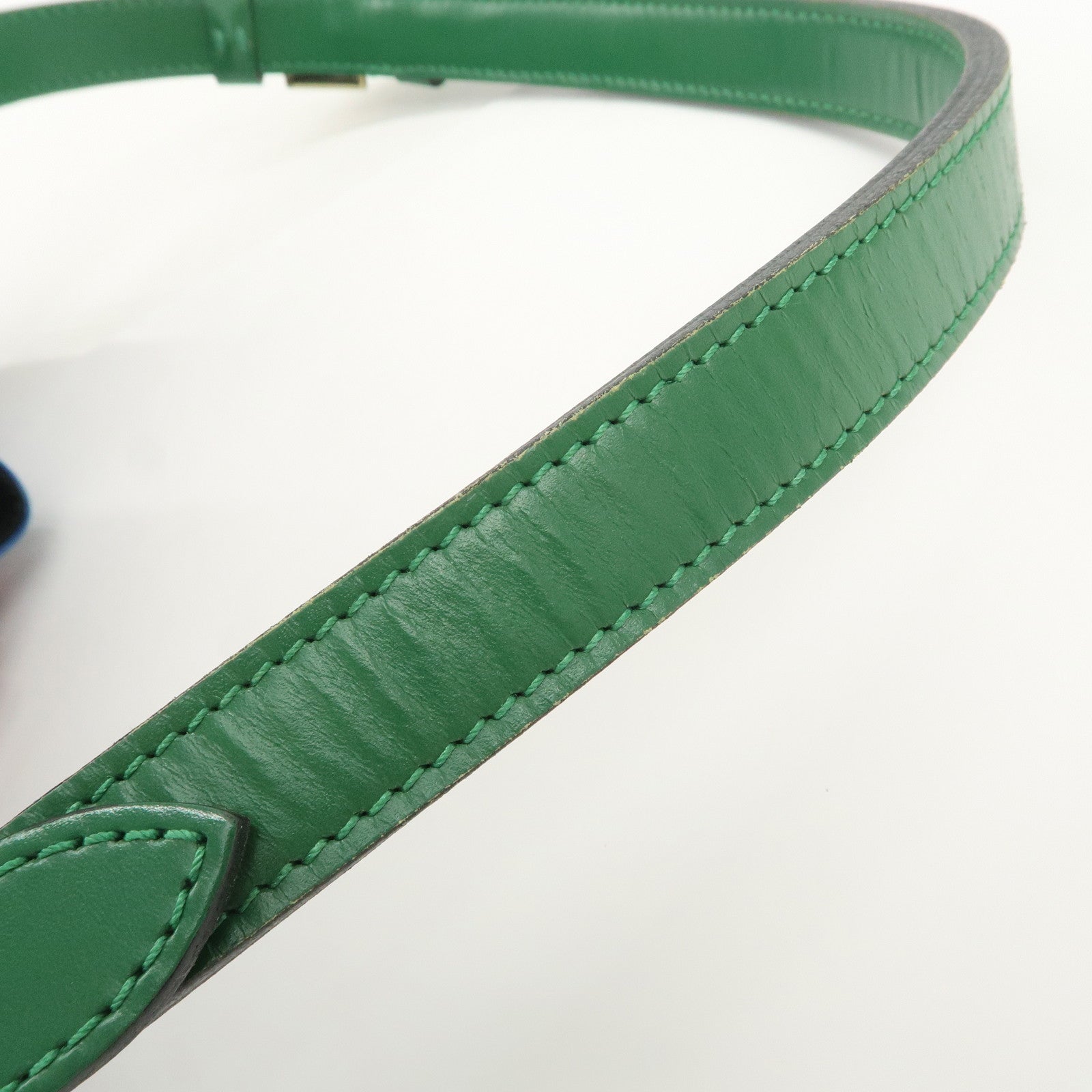 Louis Vuitton Epi Noe Tricolor Shoulder Bag Blue Green Red M44082