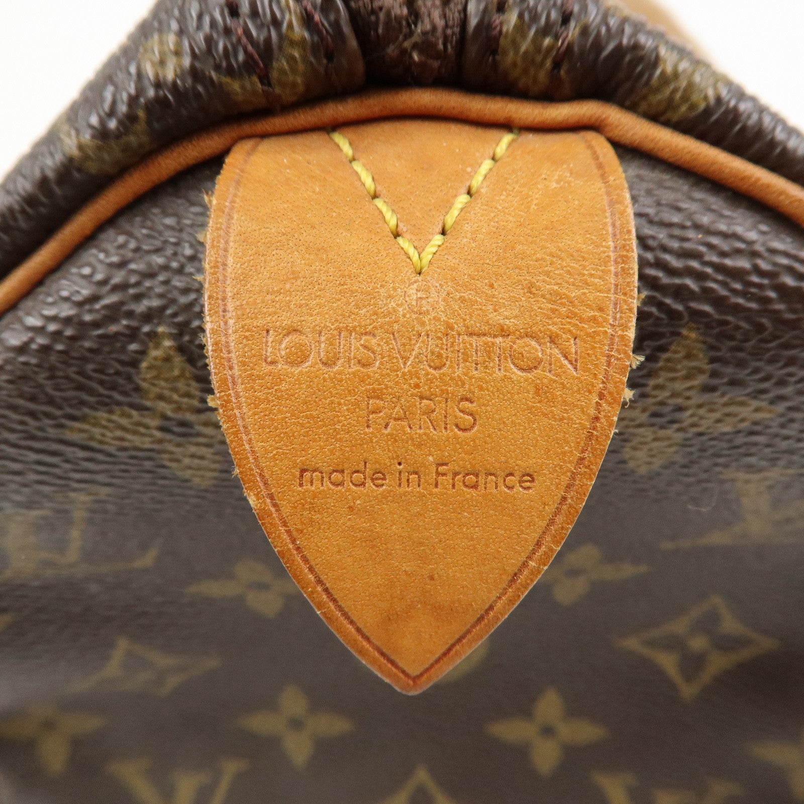 Louis Vuitton Monogram Speedy 25 Boston Bag Brown M41528