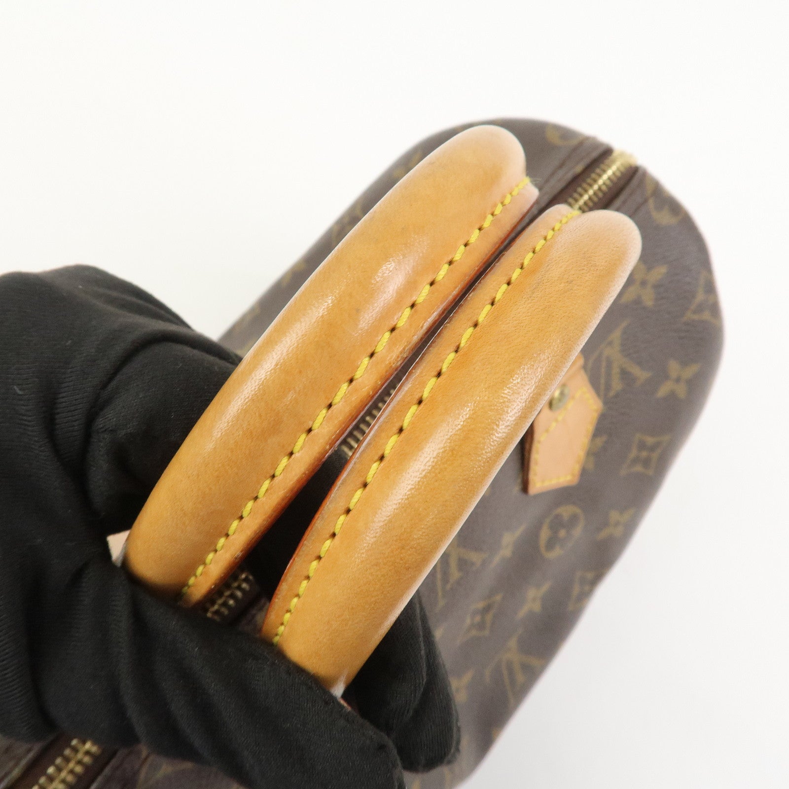 Louis Vuitton Monogram Speedy 25 Boston Bag Hand Bag Brown M41528