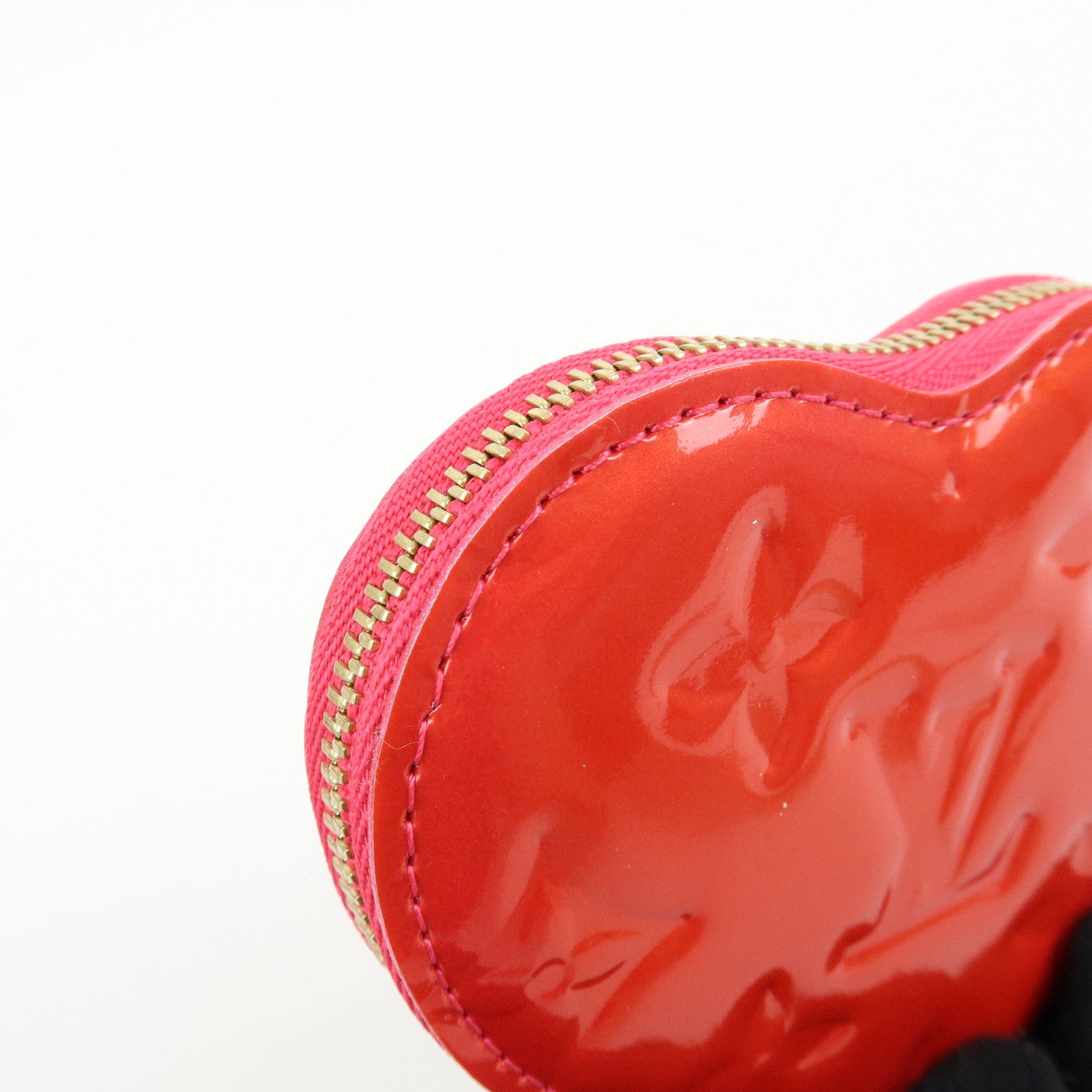Louis Vuitton Monogram Vernis Porte Monnaie Coeur Coin Case M93657