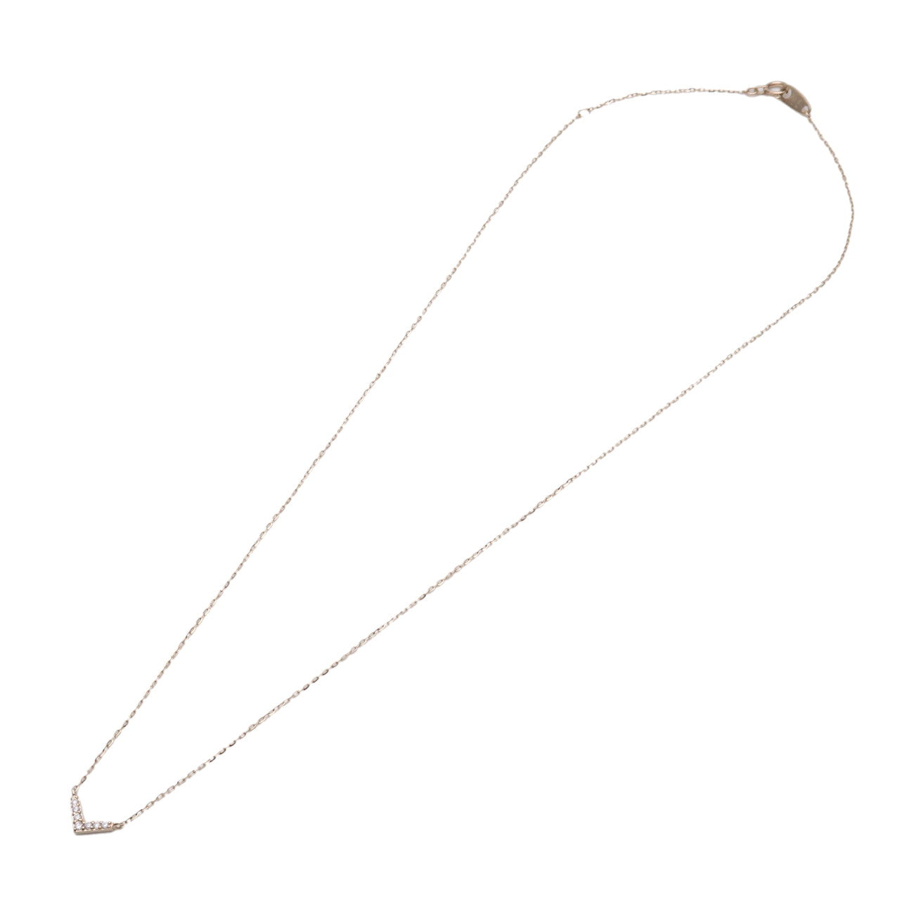 ete Layer Diamond Necklace K10YG Yellow Gold