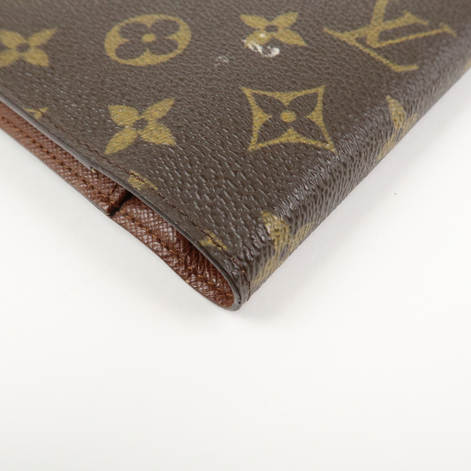 Louis Vuitton Monogram Agenda PM Planner Cover Brown R20005