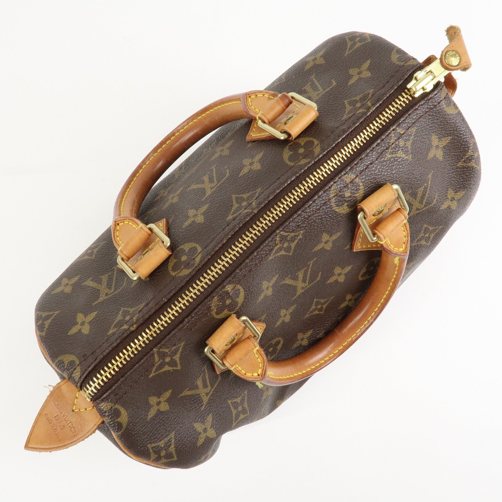 Louis Vuitton Monogram Speedy 25 Boston Bag Hand Bag M41528