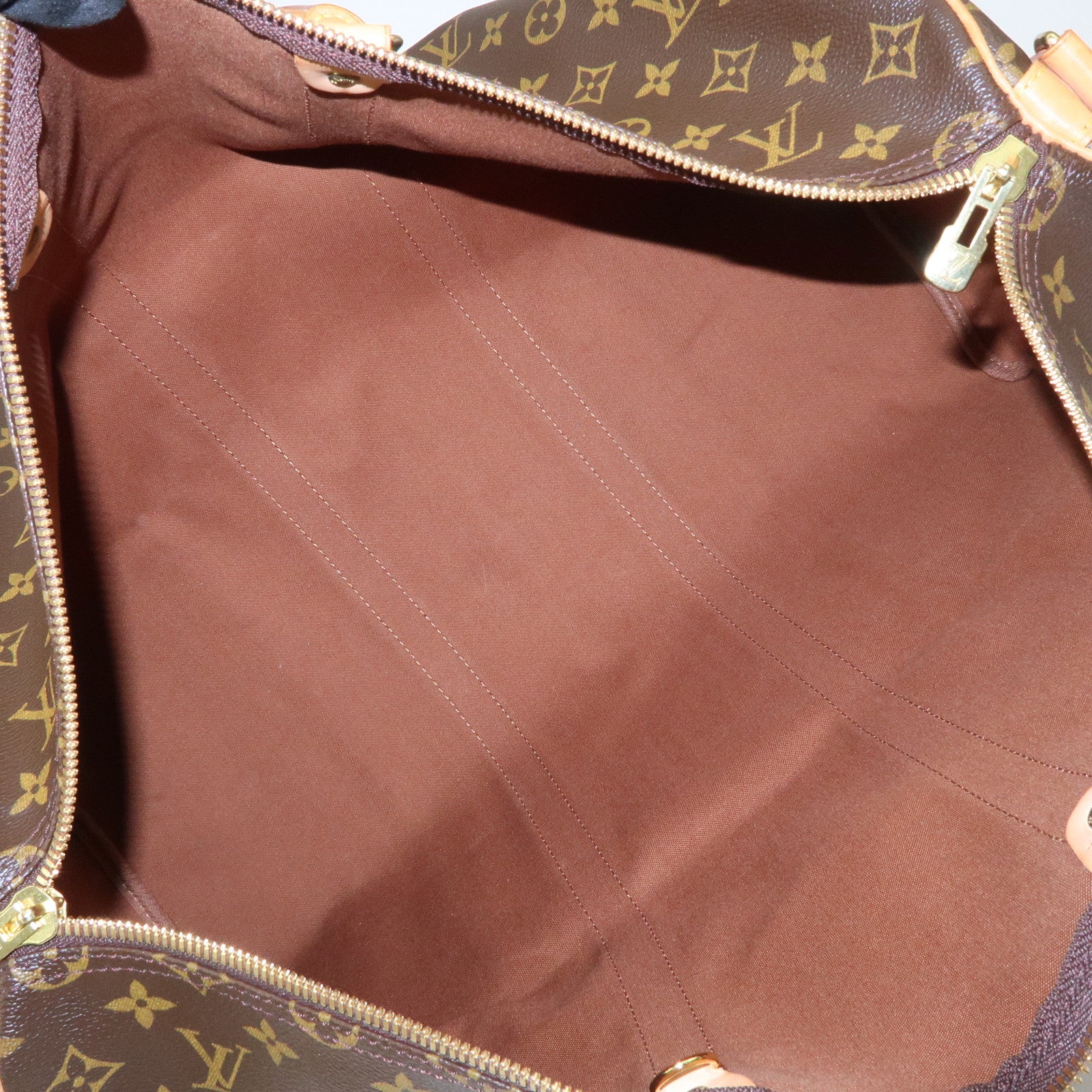 Louis Vuitton Monogram Keep All Bandouliere 50 Boston Bag M41416
