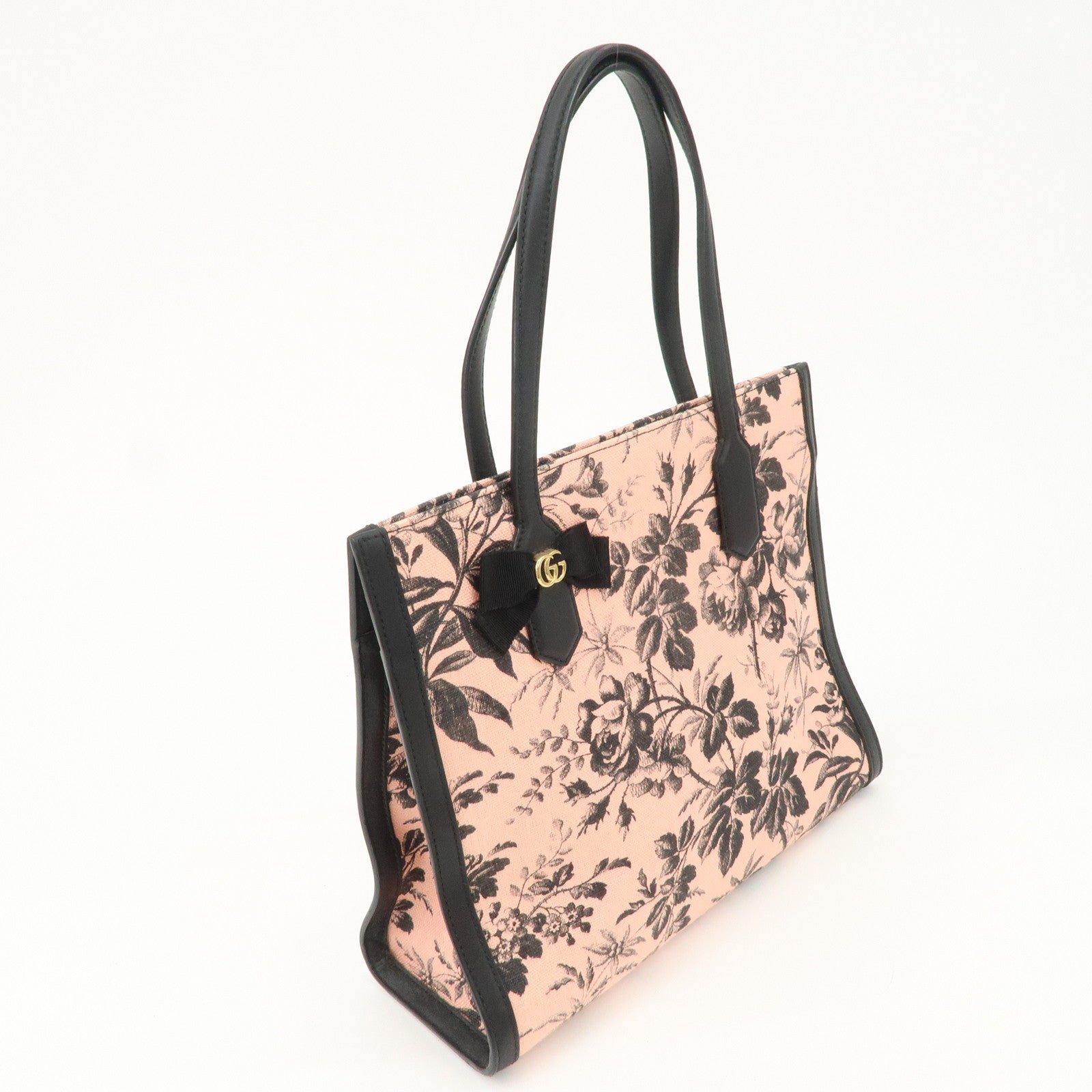 GUCCI GG Ribbon Herbarium Japan Limited Canvas Tote Bag 432684