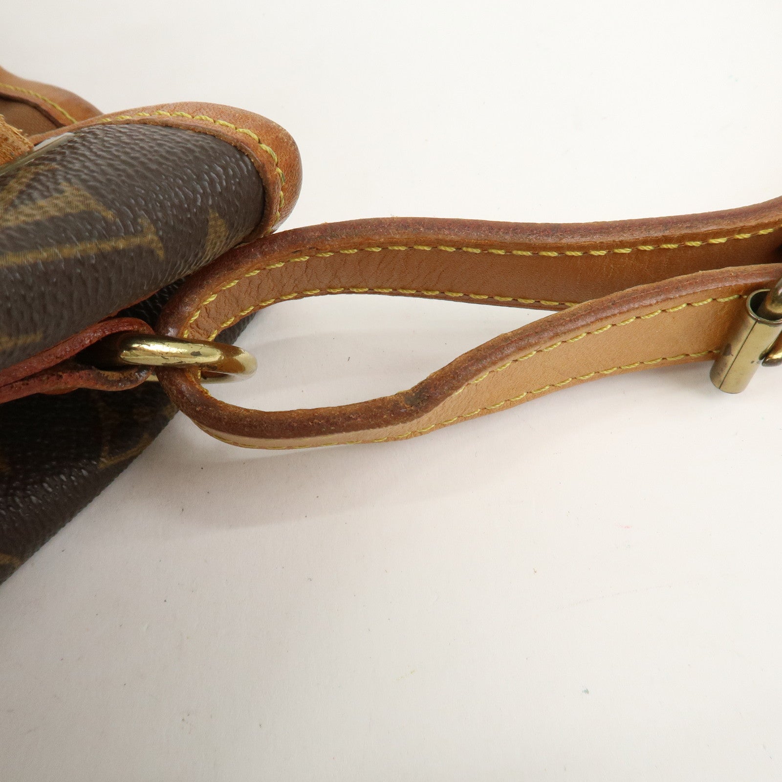 Louis Vuitton Monogram Petit Noe Shoulder Bag Brown M42226