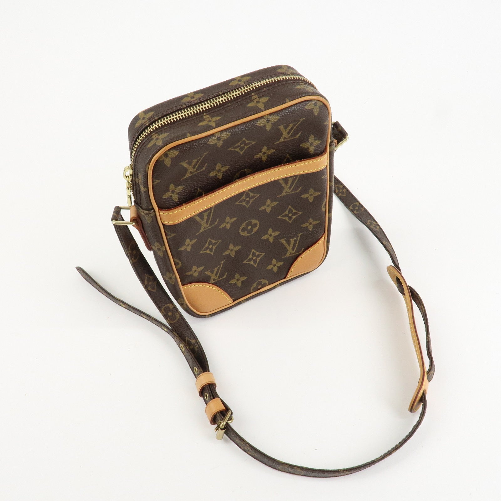 Louis Vuitton Monogram Danube Shoulder Bag Crossbody Bag M45266 Used